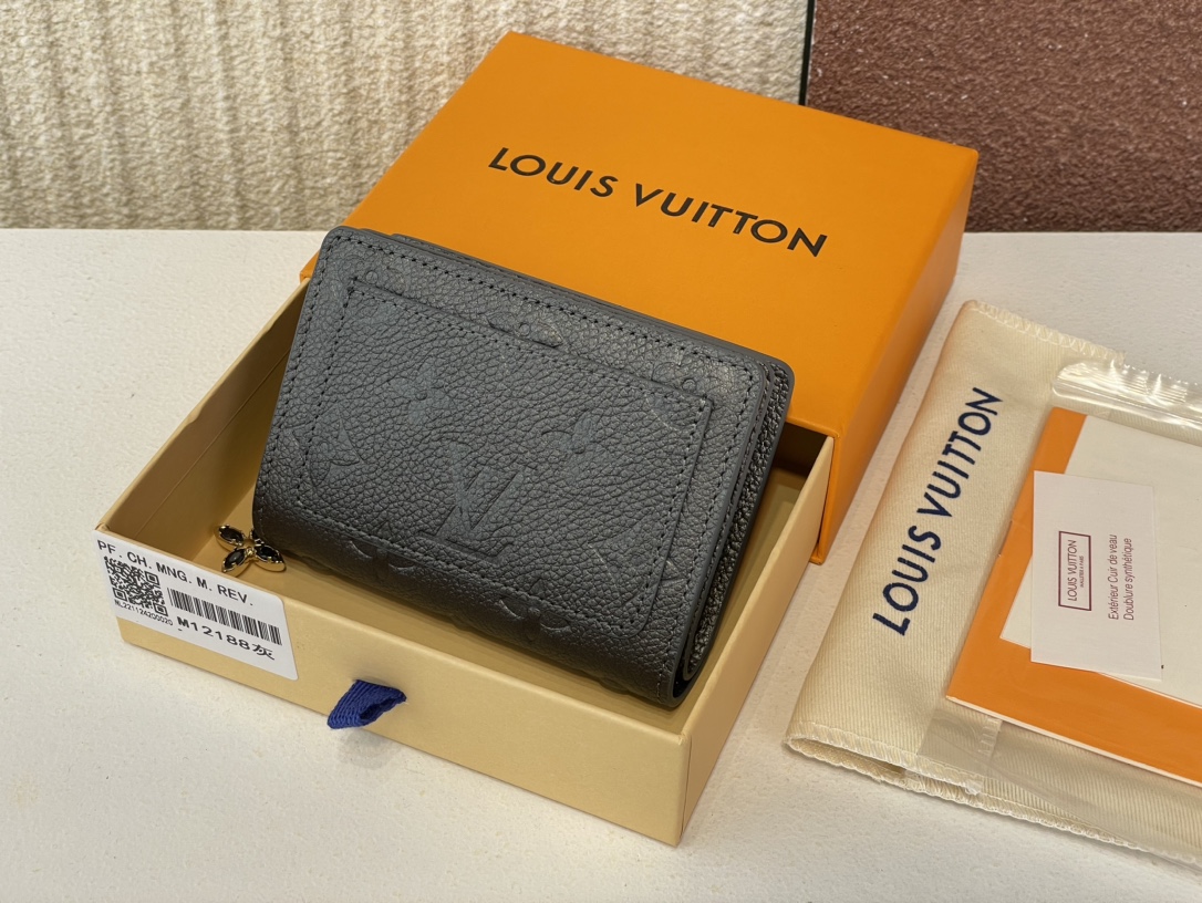  Louis Vuitton  LV Ski Wallet Collection Gun Metal