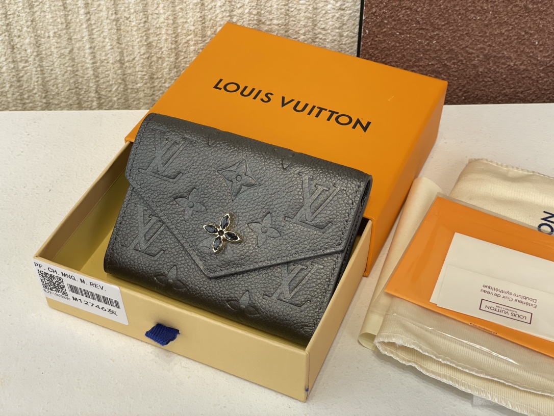  Louis Vuitton  LV Ski Wallet Collection Gun Metal