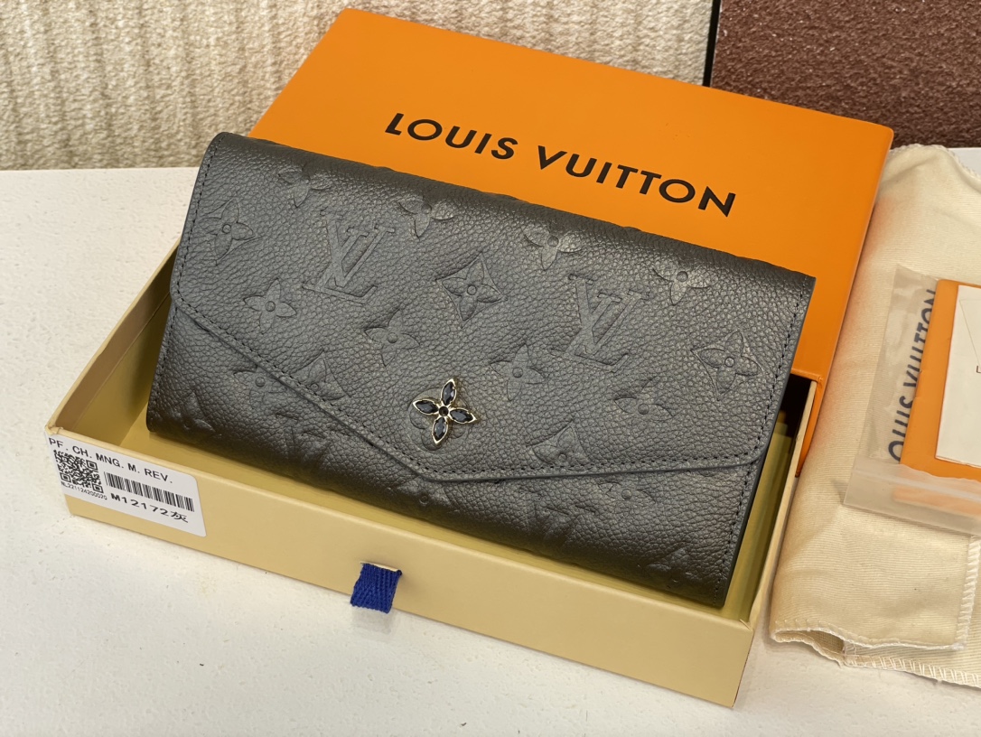  Louis Vuitton  LV Ski Wallet Collection Gun Metal