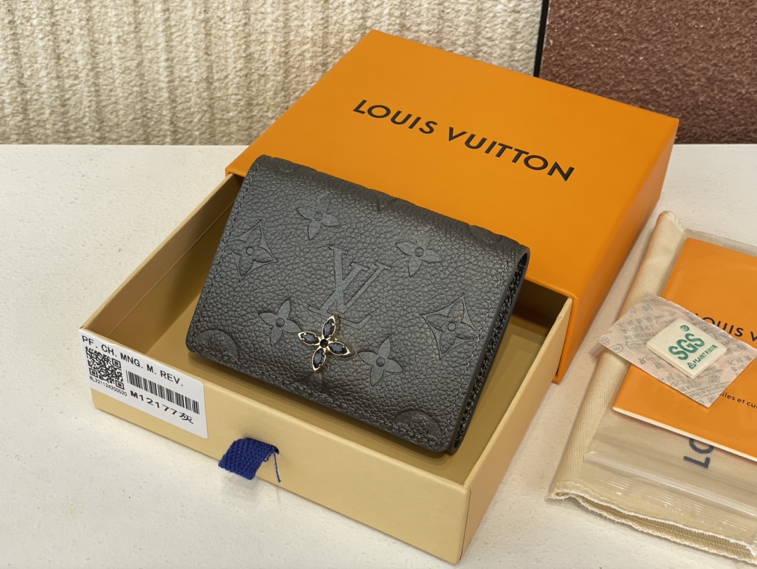  Louis Vuitton  LV Ski Wallet Collection Gun Metal