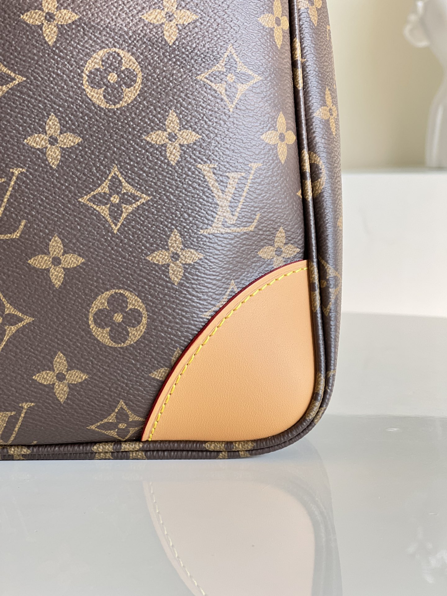 2021 New Style Replica Louis Vuitton M45832 Versatile Boulogne Handbag Monogram Coated Canvas