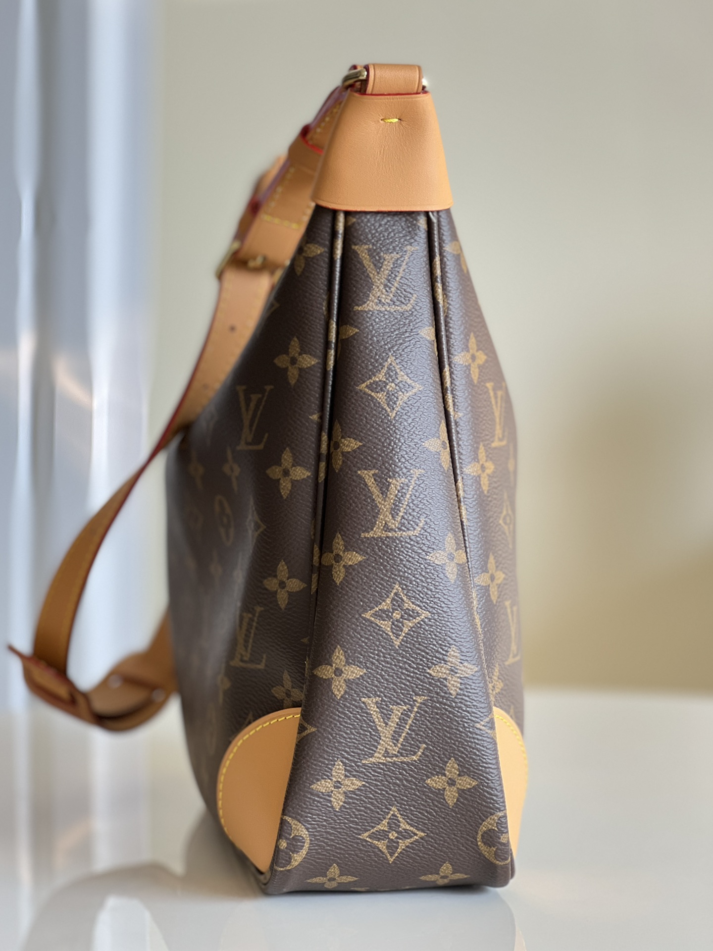 2021 New Style Replica Louis Vuitton M45832 Versatile Boulogne Handbag Monogram Coated Canvas