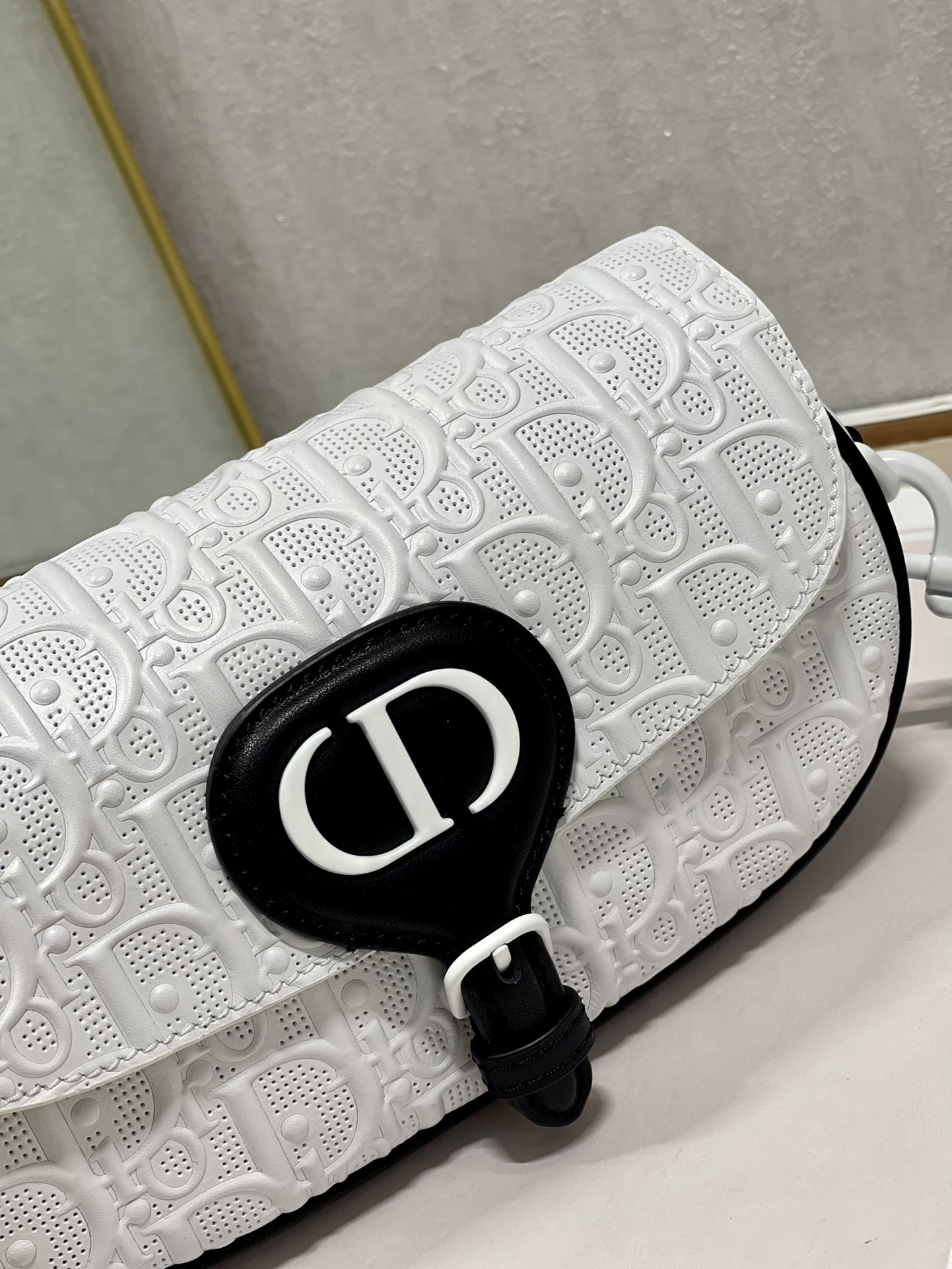 2022 Dior Bobby East-West Bag White Box Calfskin