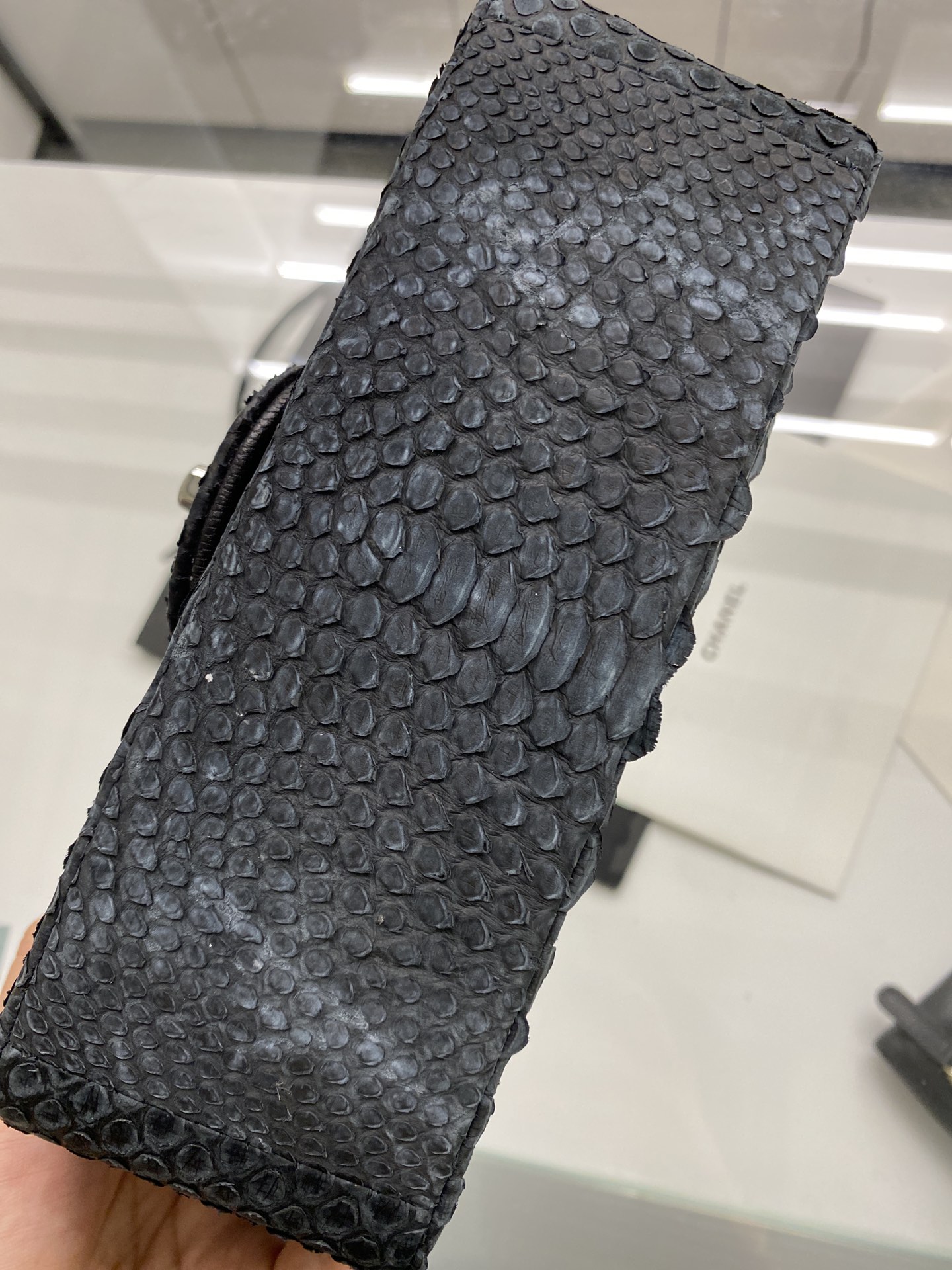 2022 New Python Chanel Classics Falp Shoulder Bag 20cm and 25cm-011