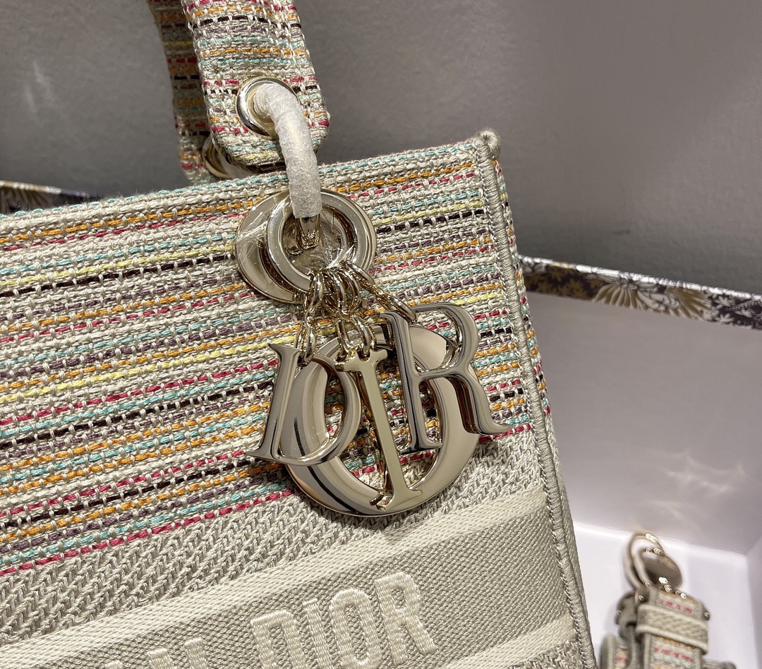 2023 Dior Lady D-lite 24cm Embroidery Bag-006