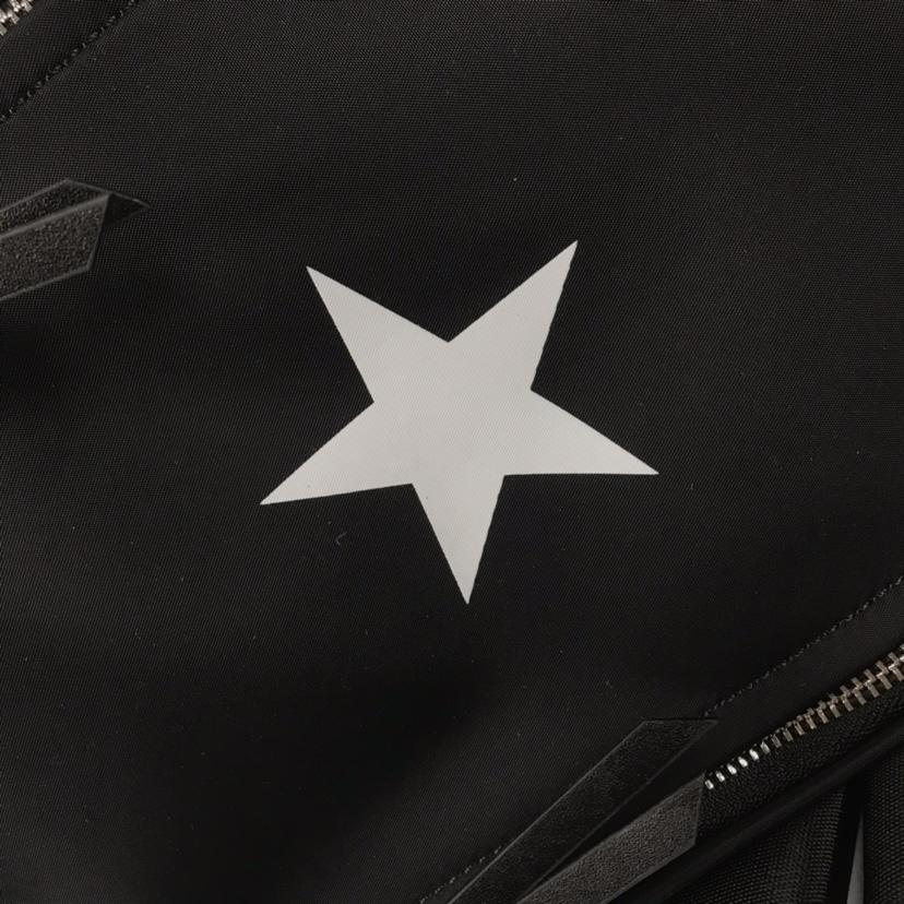 AAA Givenchy Men Blurred Stars Pandora Messenger Bag Black Leather