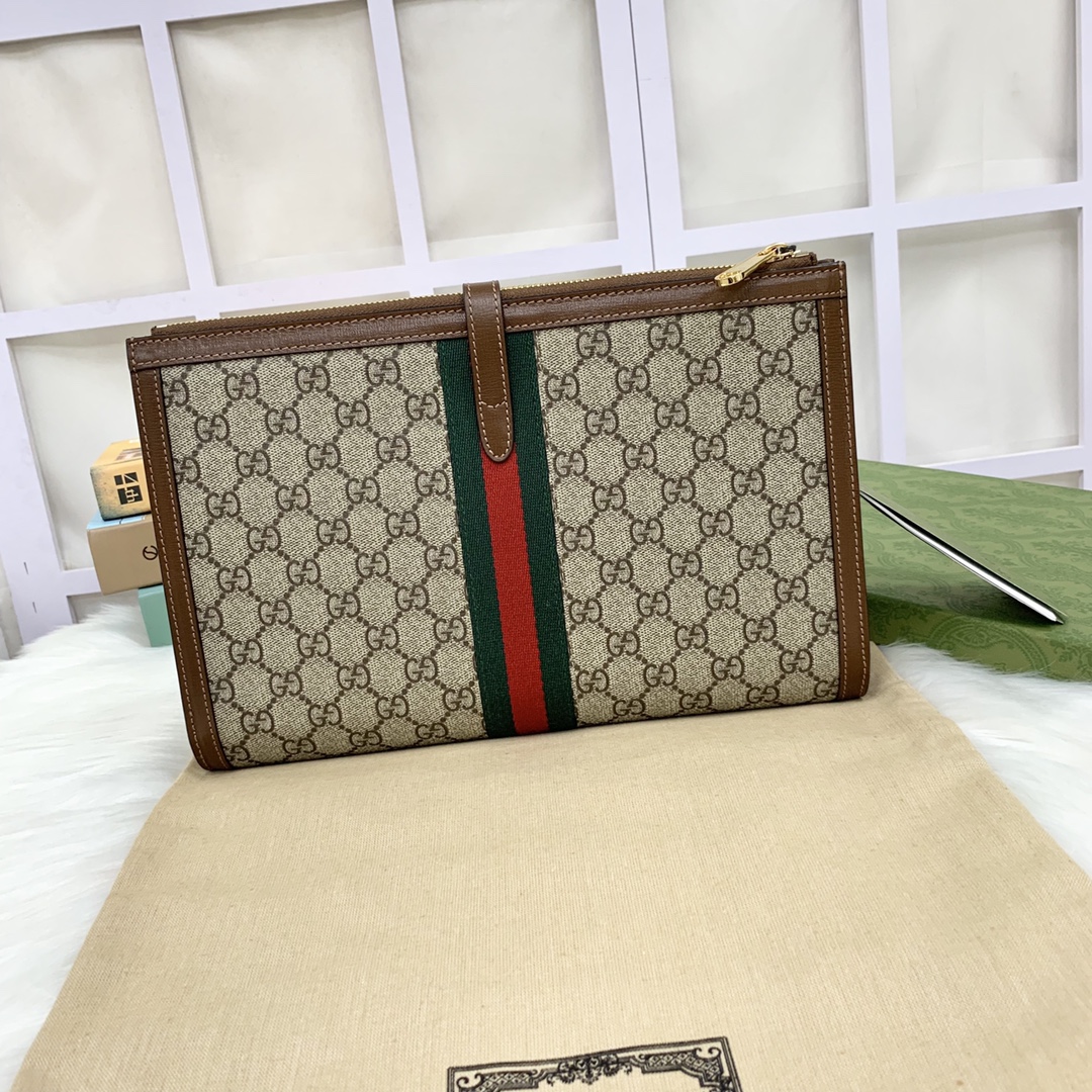 AAA Gucci Jackie 1961 Pouch 647332 Monogram Canvas