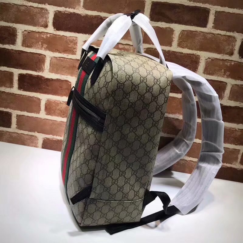 AAA Replica Gucci 495558 GG Supreme Men Backpack