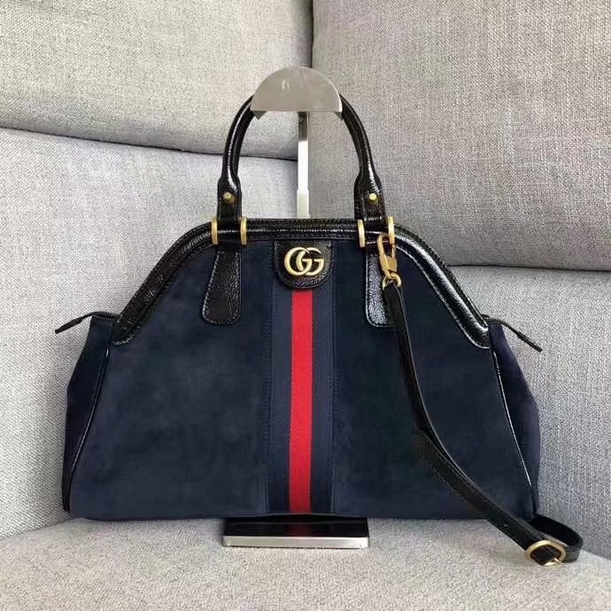 AAA Replica Gucci RE(BELLE) Top Handle Bag Black