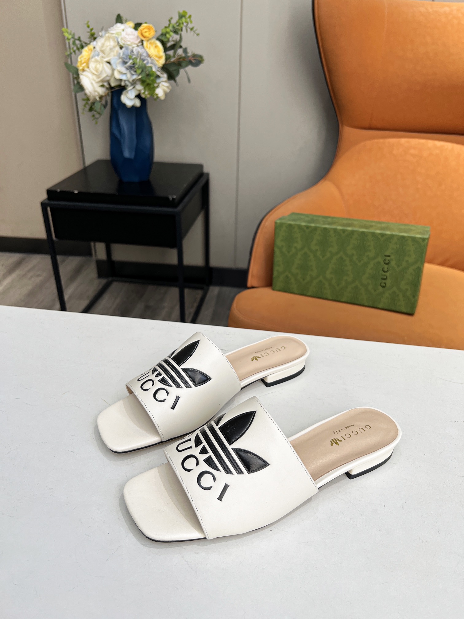 Adidas x Gucc Women Slide Sandal-0005 35-43