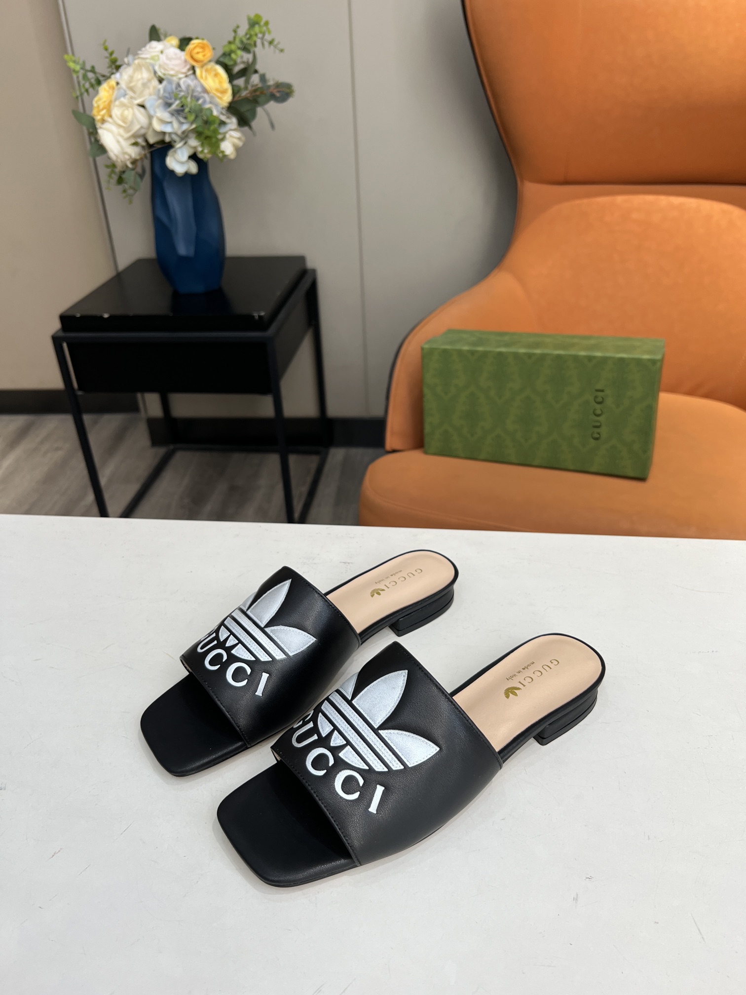 Adidas x Gucc Women Slide Sandal-0008 35-43