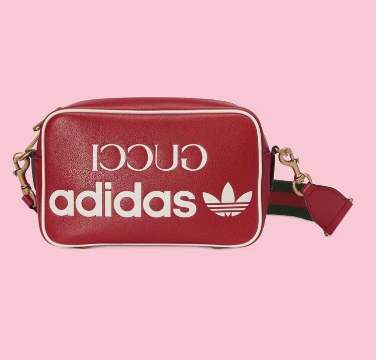 Adidas x Gucci Small Shoulder Bag Red 702427