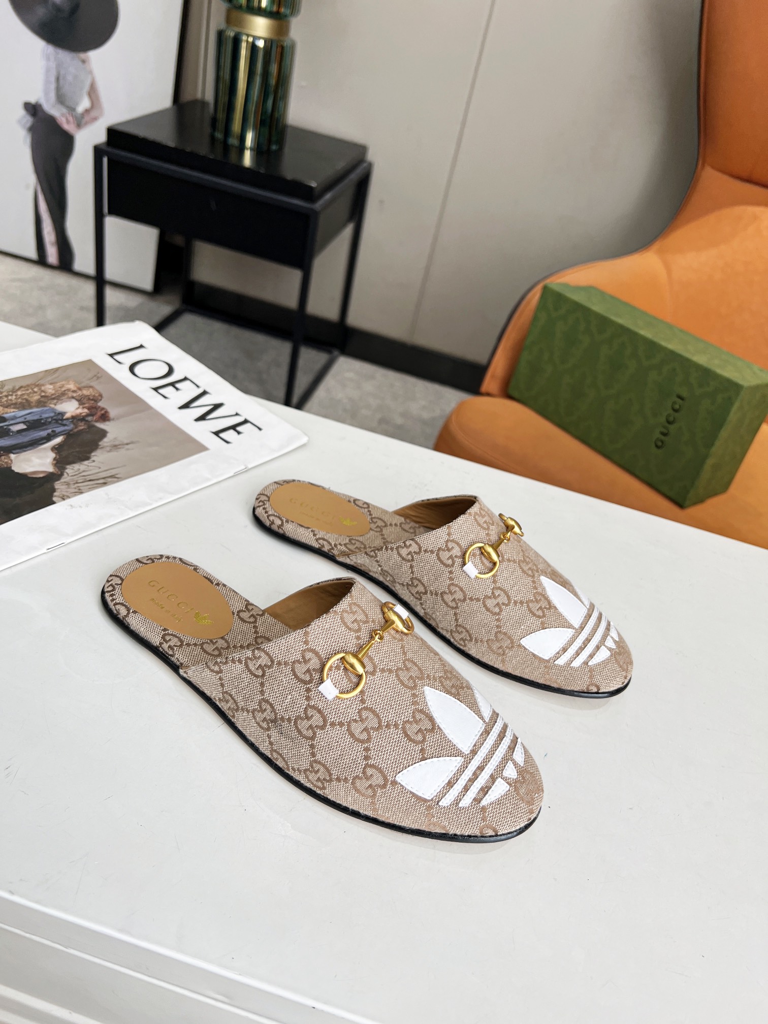 Adidas x Gucci Women Slipper-0003