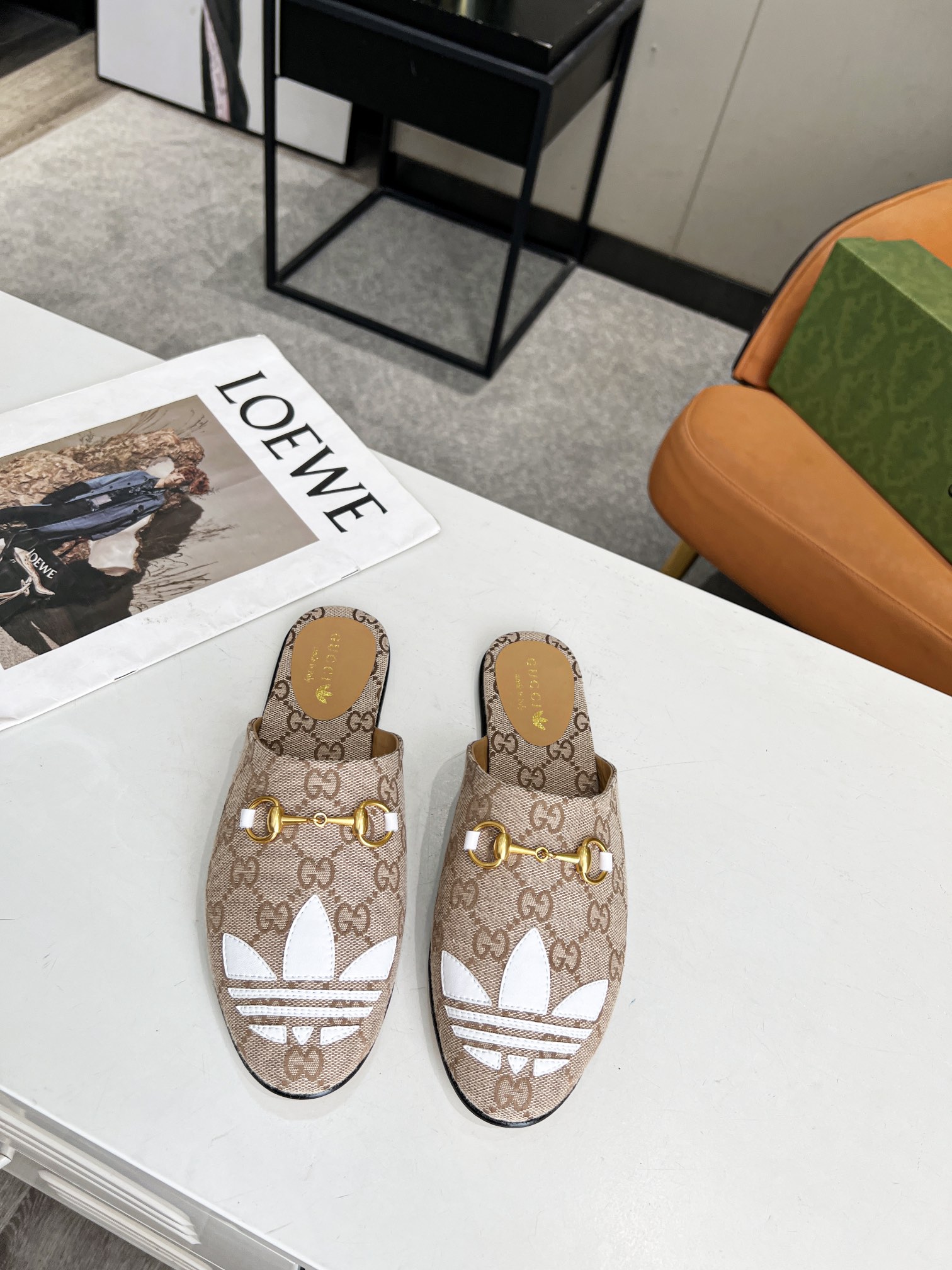 Adidas x Gucci Women Slipper-0003