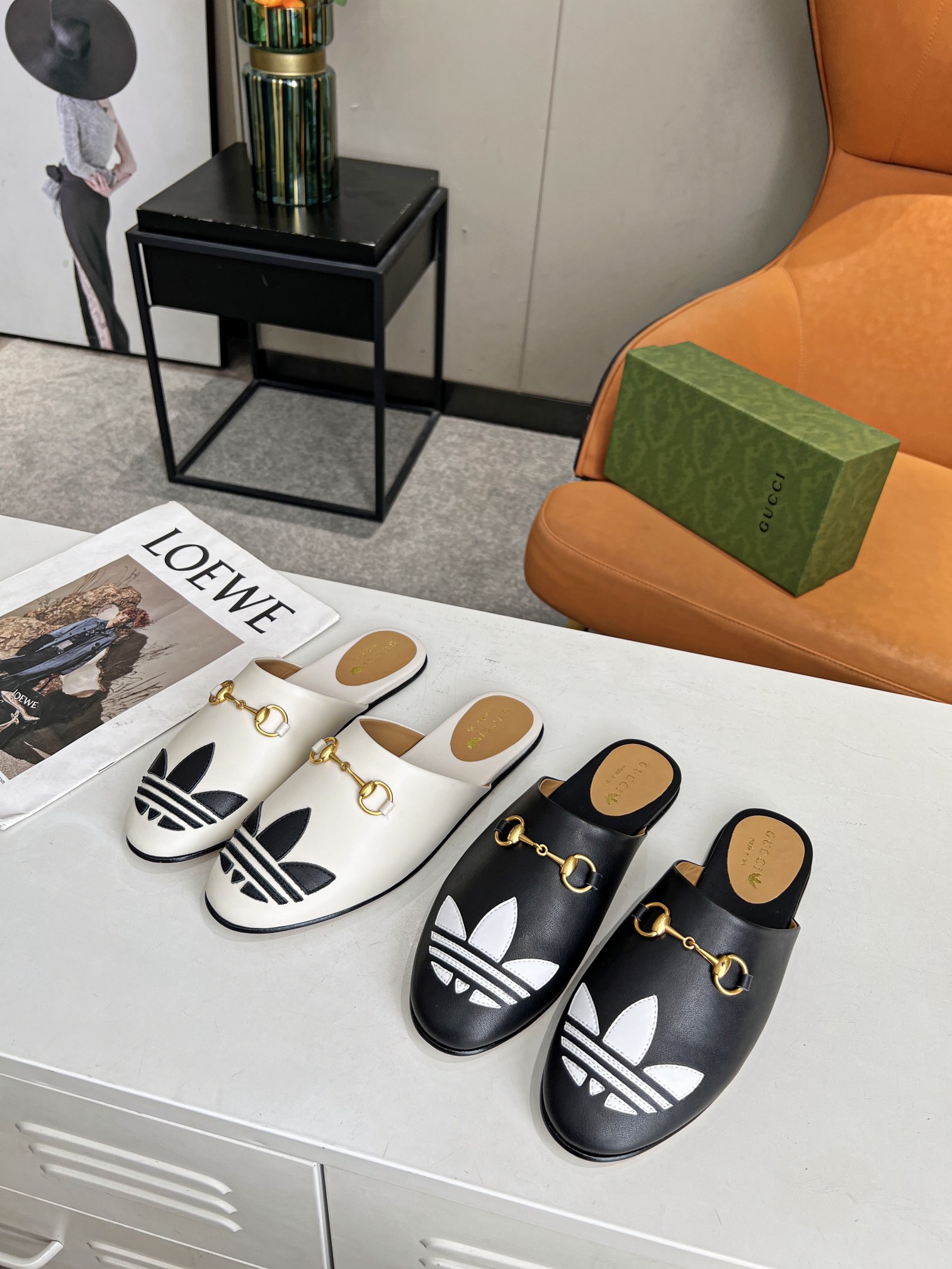 Adidas x Gucci Women Slipper-0005