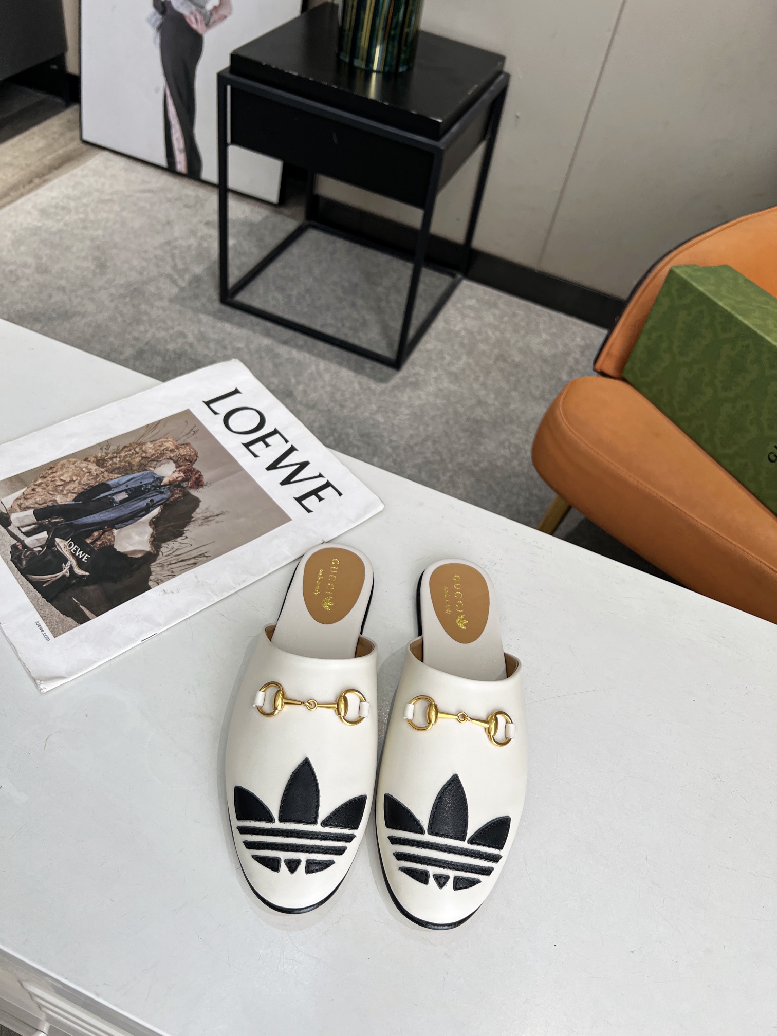 Adidas x Gucci Women Slipper-0005