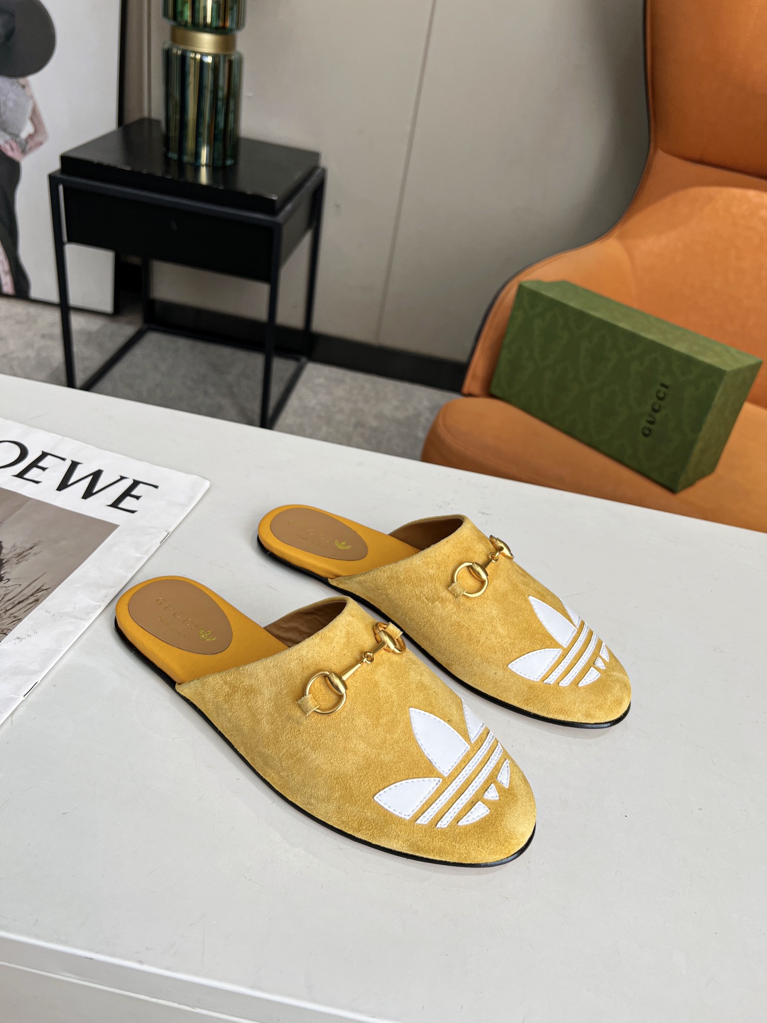 Adidas x Gucci Women Slipper-0008