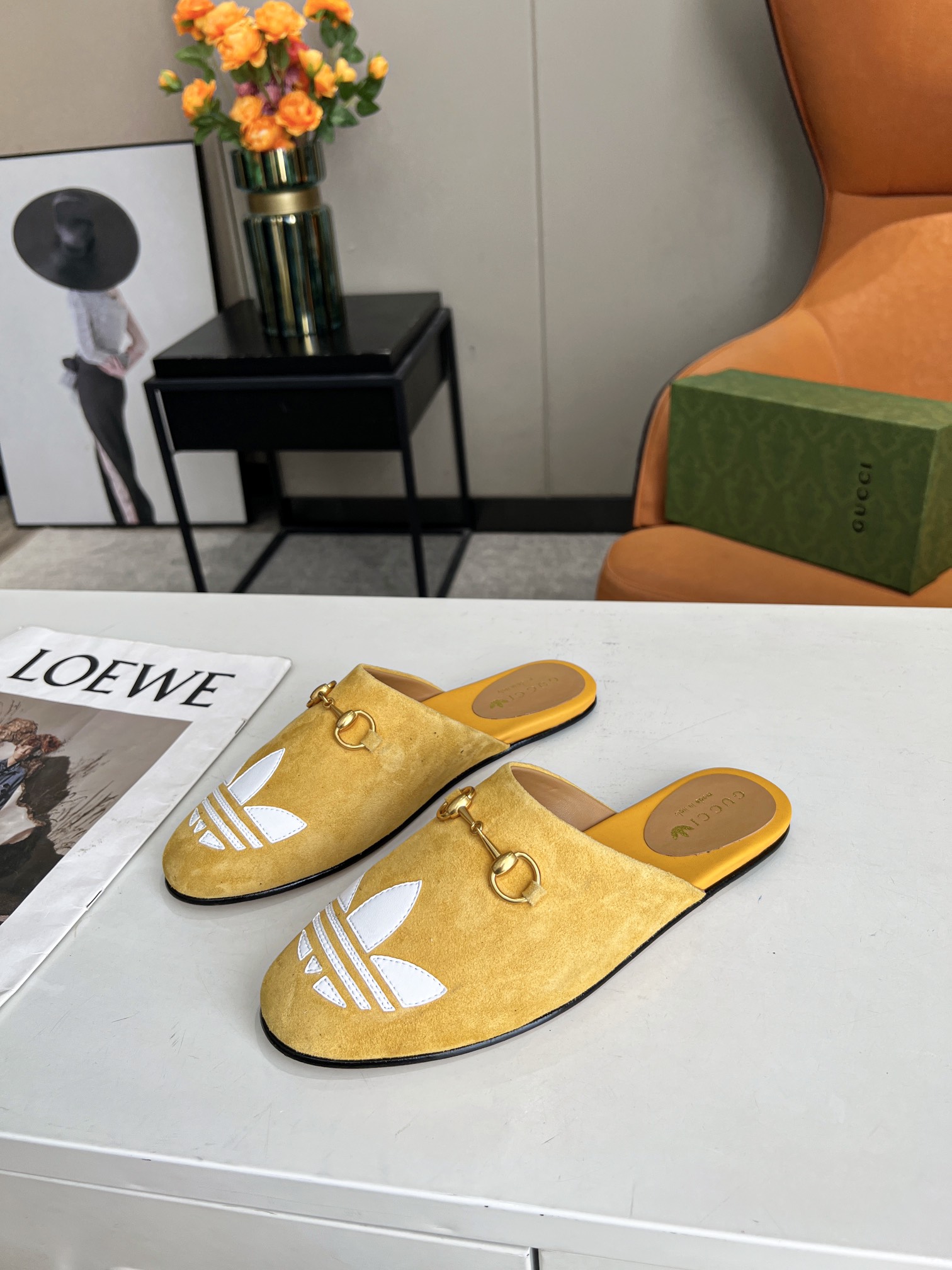 Adidas x Gucci Women Slipper-0008