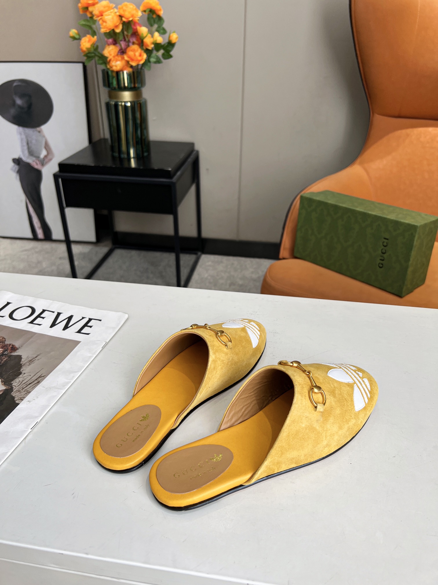 Adidas x Gucci Women Slipper-0008