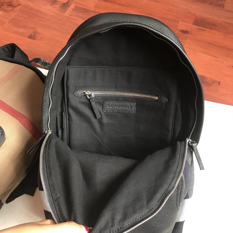 Best Price Burberry Men and Women Classics Backpack Black
