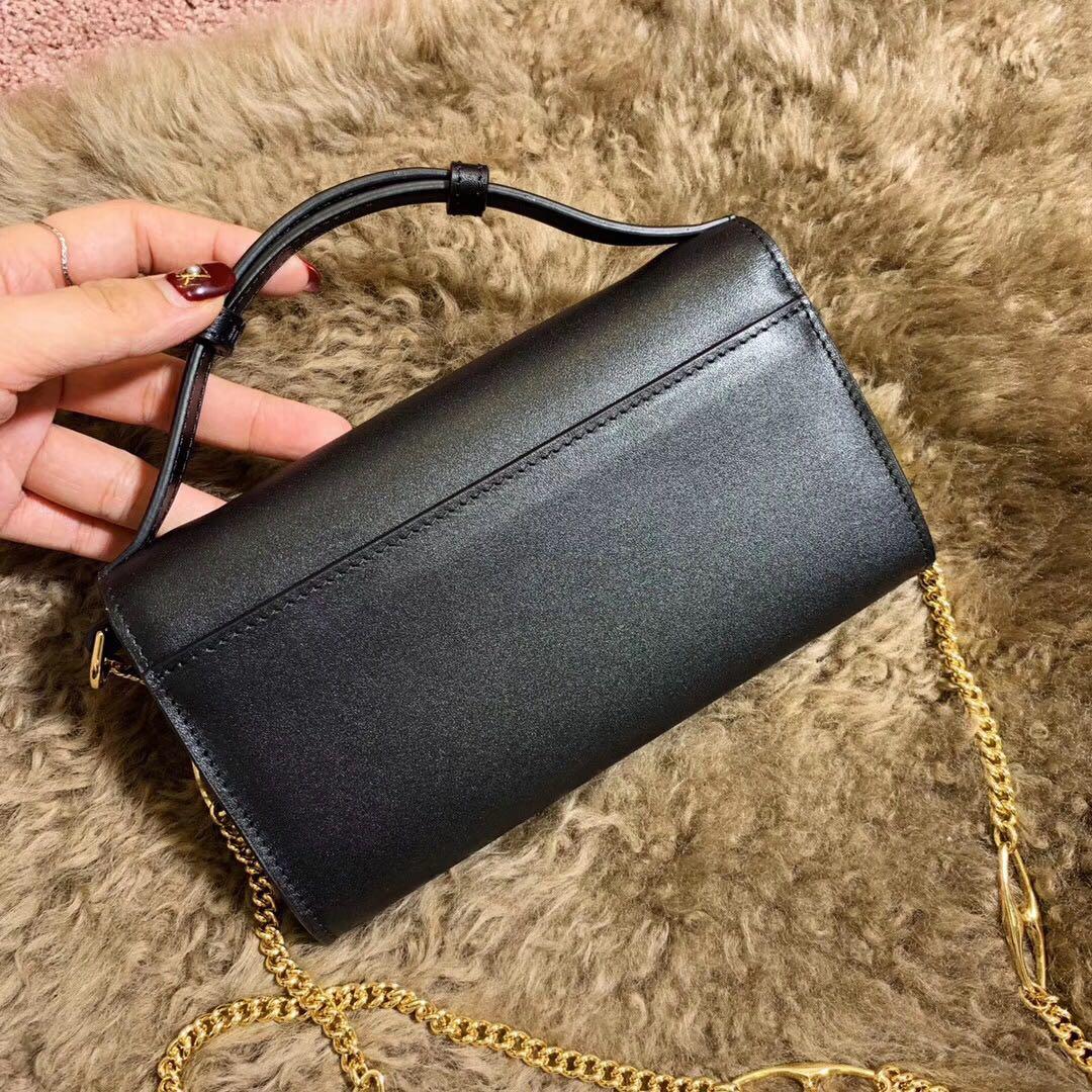 Best Price Gucci 564718 Zumi Smooth Leather Mini Bag Black