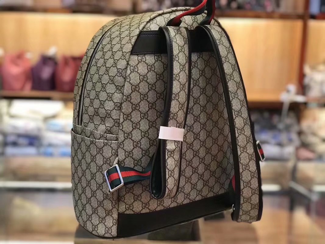 Best Price Gucci 77401 Men Backpack GG Supreme Small Backpack