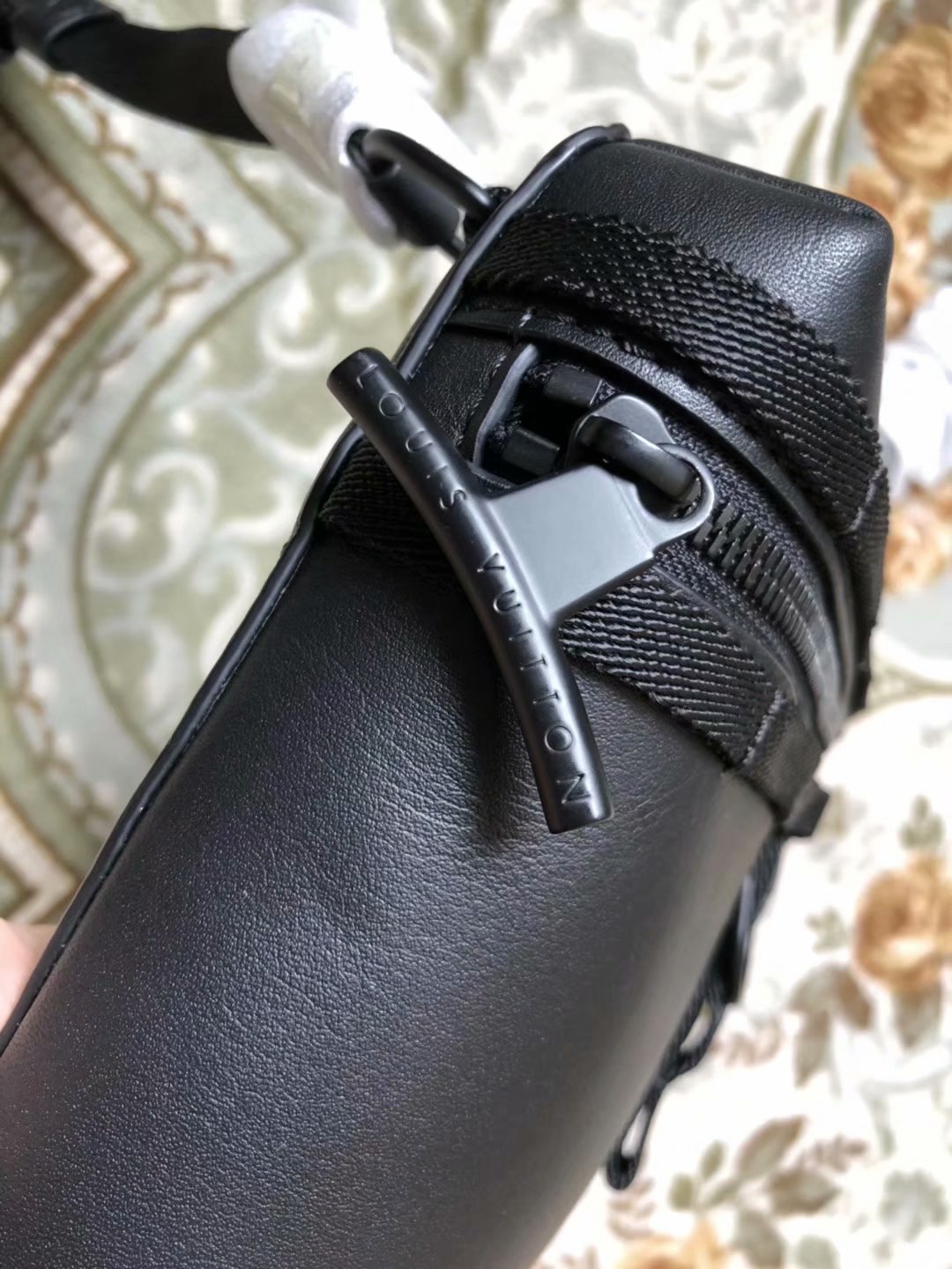 Best Price Louis Vuitton M52176 Men Messenger PM Dark Infinity Leather