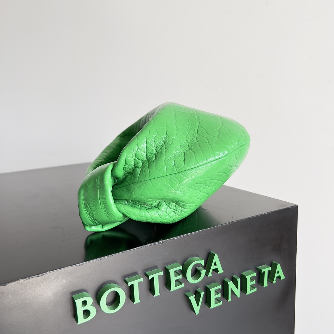 Bottega Veneta Mini Jodie Mini Alligator Leather top Handle Bag Green