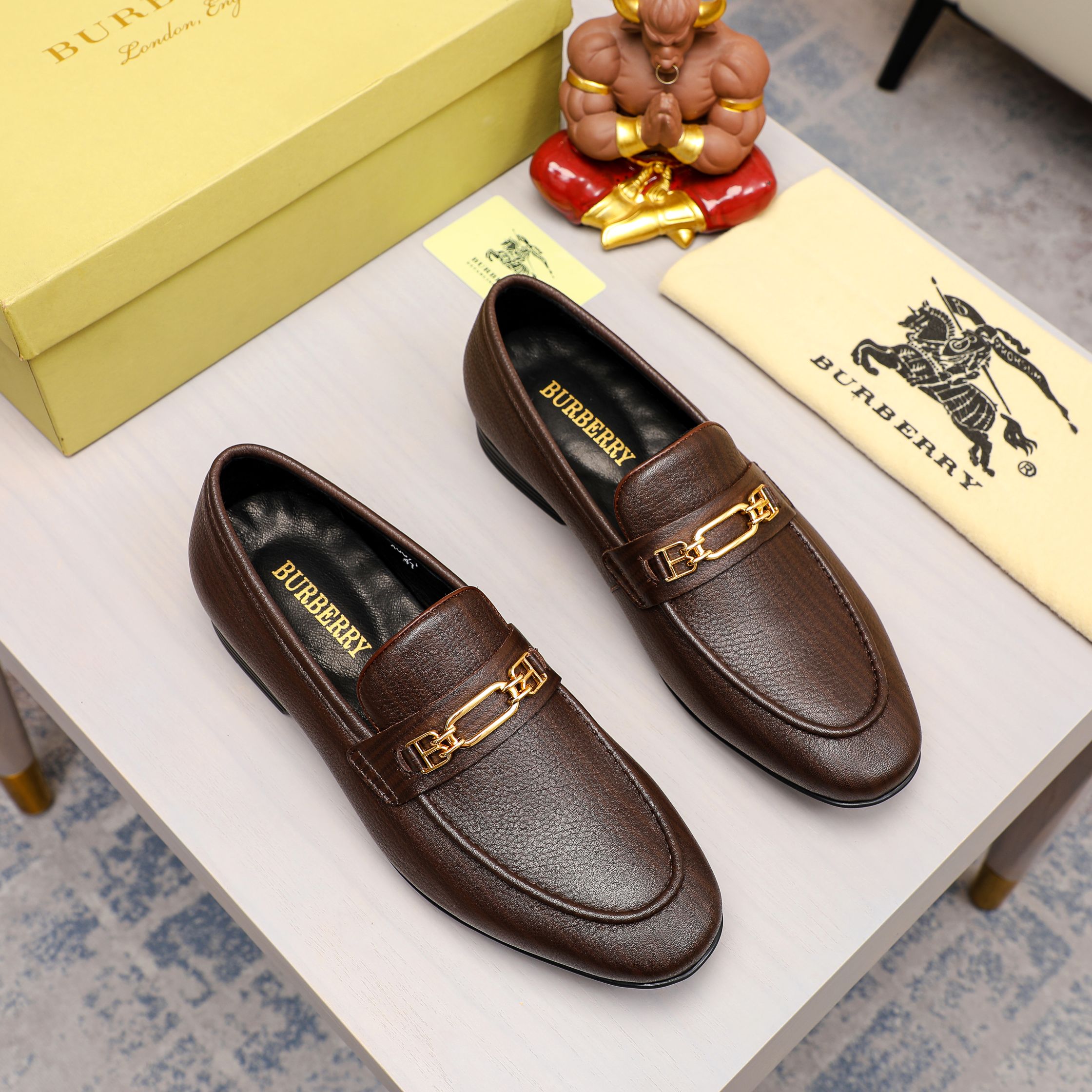 Burberry Mens Business Leather Shoes-0002 38-45