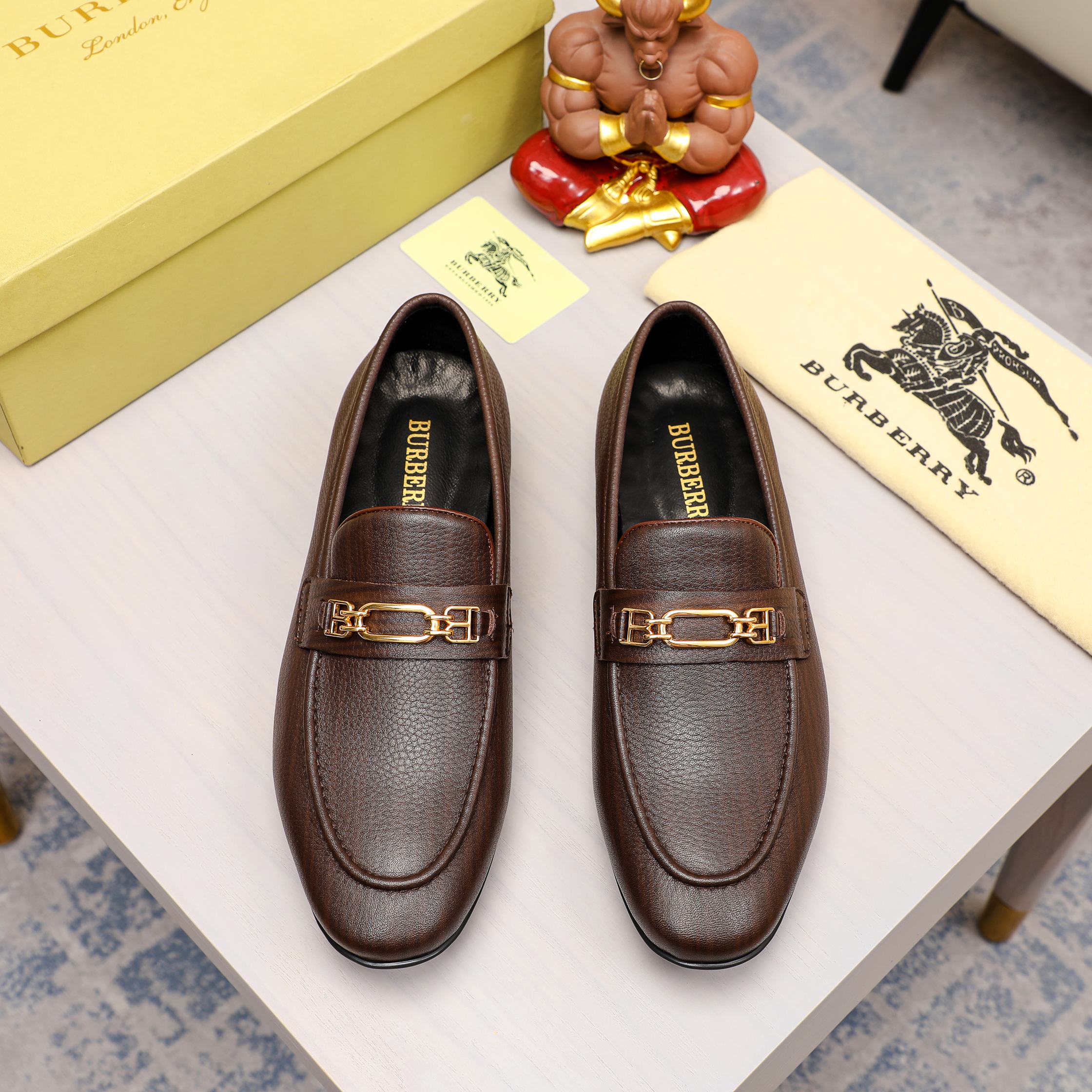 Burberry Mens Business Leather Shoes-0002 38-45