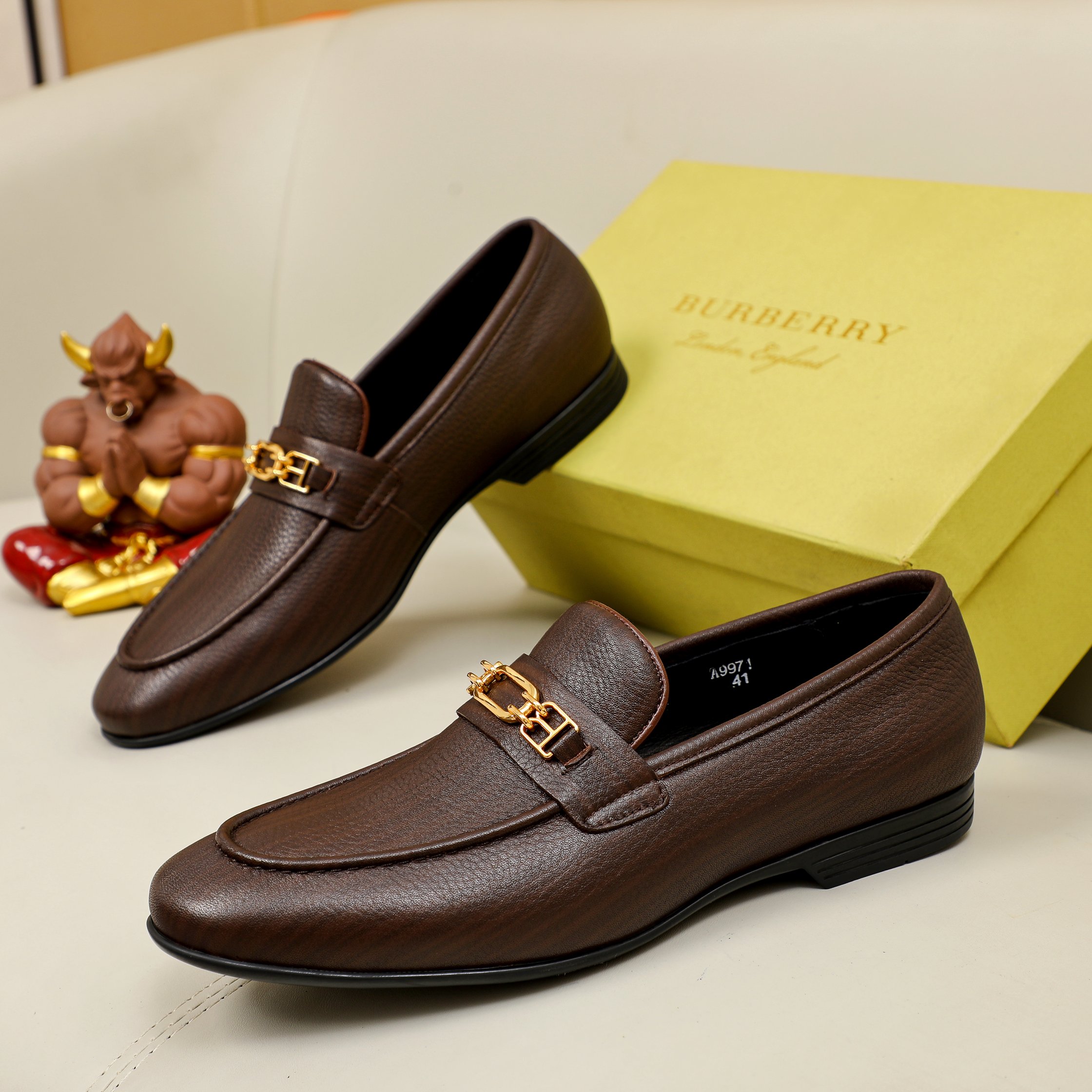 Burberry Mens Business Leather Shoes-0002 38-45