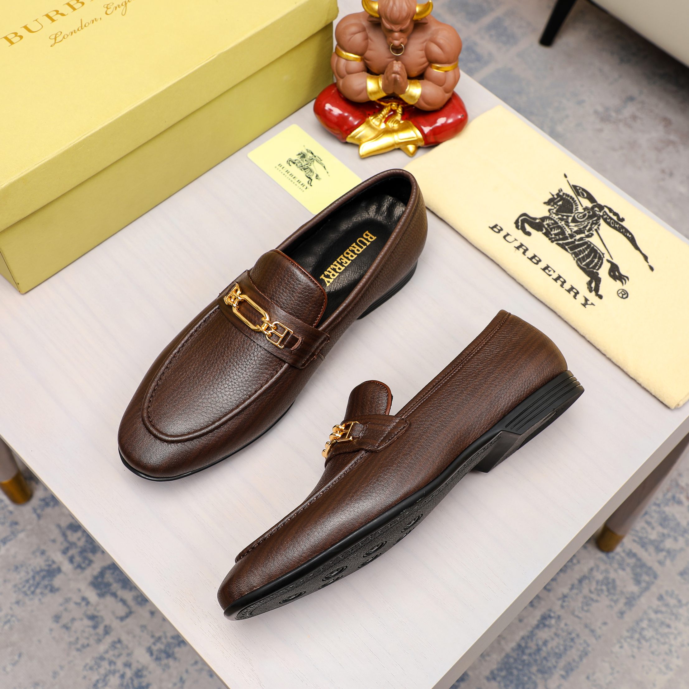 Burberry Mens Business Leather Shoes-0002 38-45