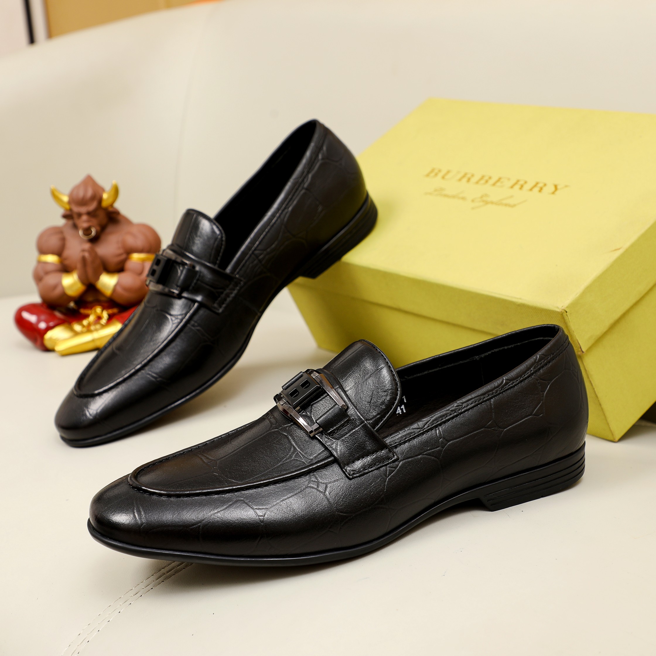 Burberry Mens Business Leather Shoes-0003 38-45