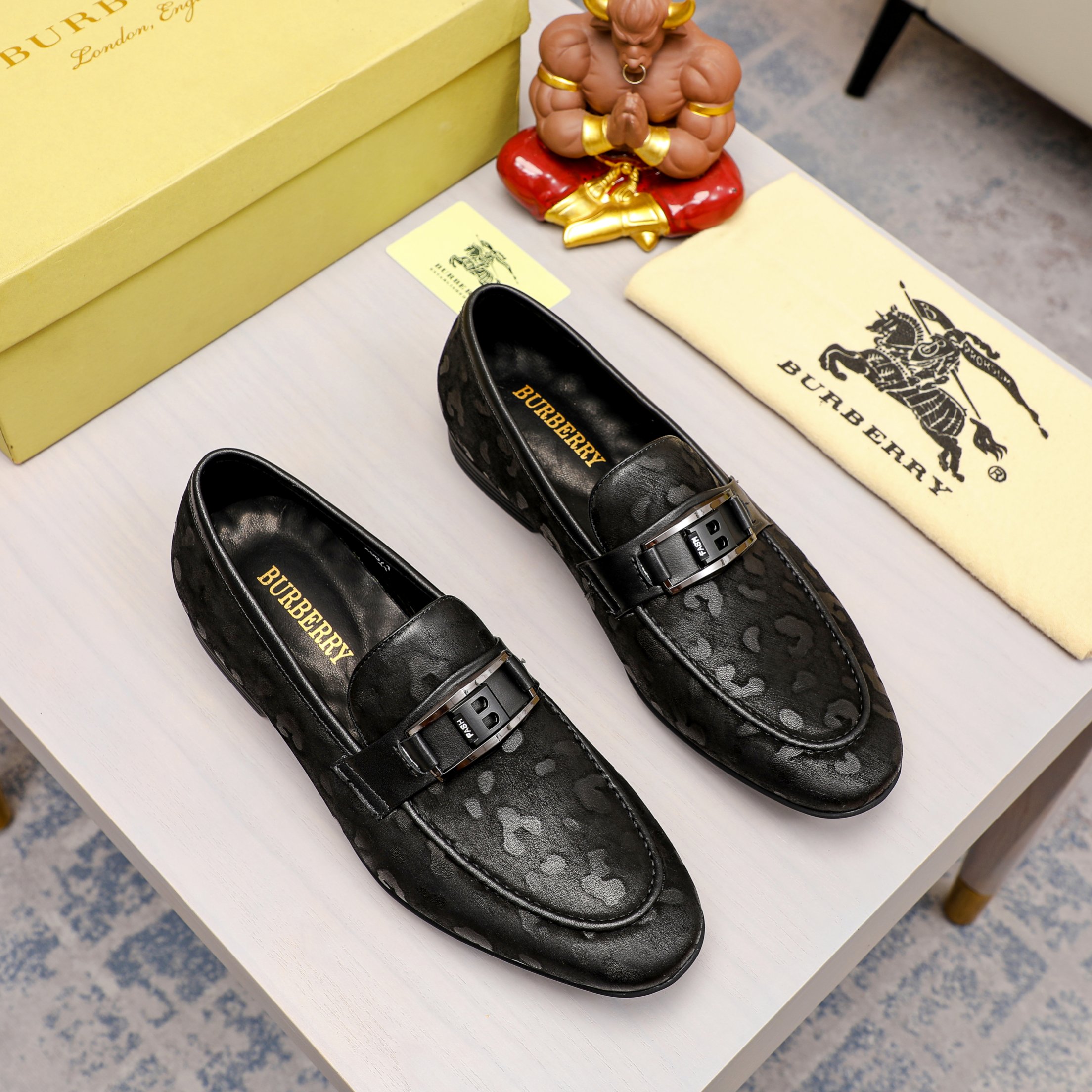 Burberry Mens Business Leather Shoes-0006 38-45