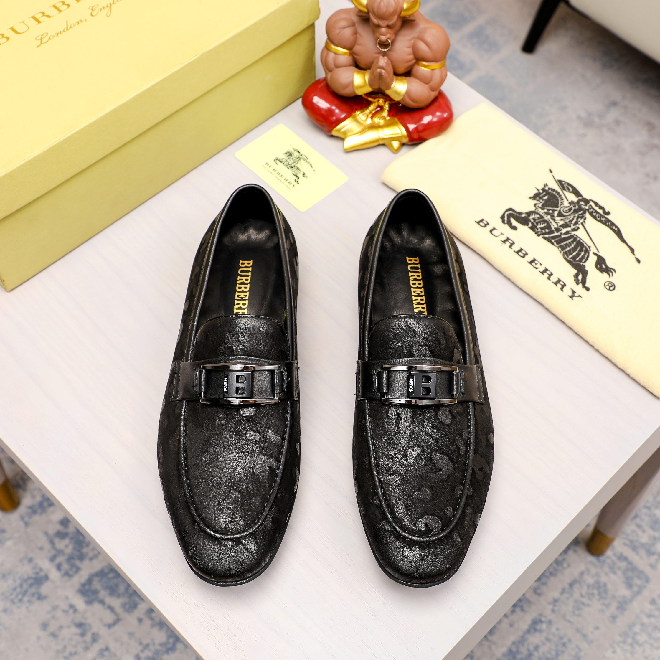 Burberry Mens Business Leather Shoes-0006 38-45