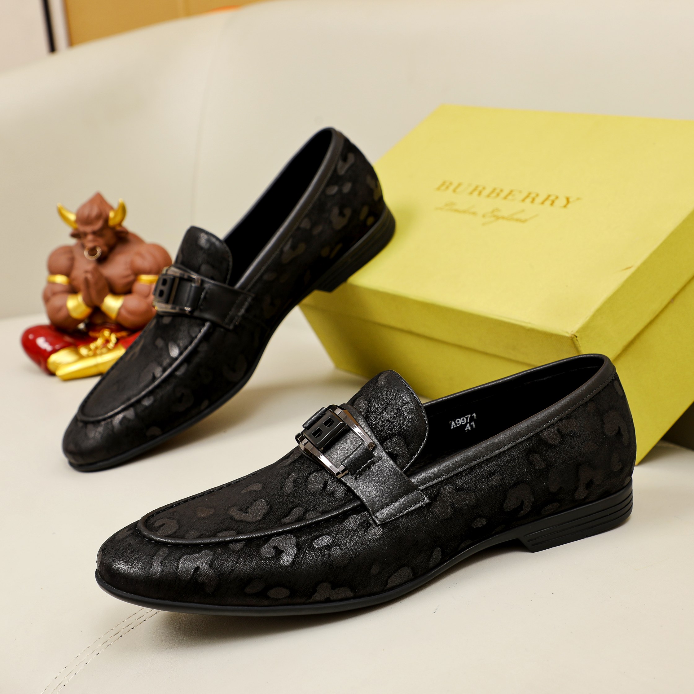 Burberry Mens Business Leather Shoes-0006 38-45