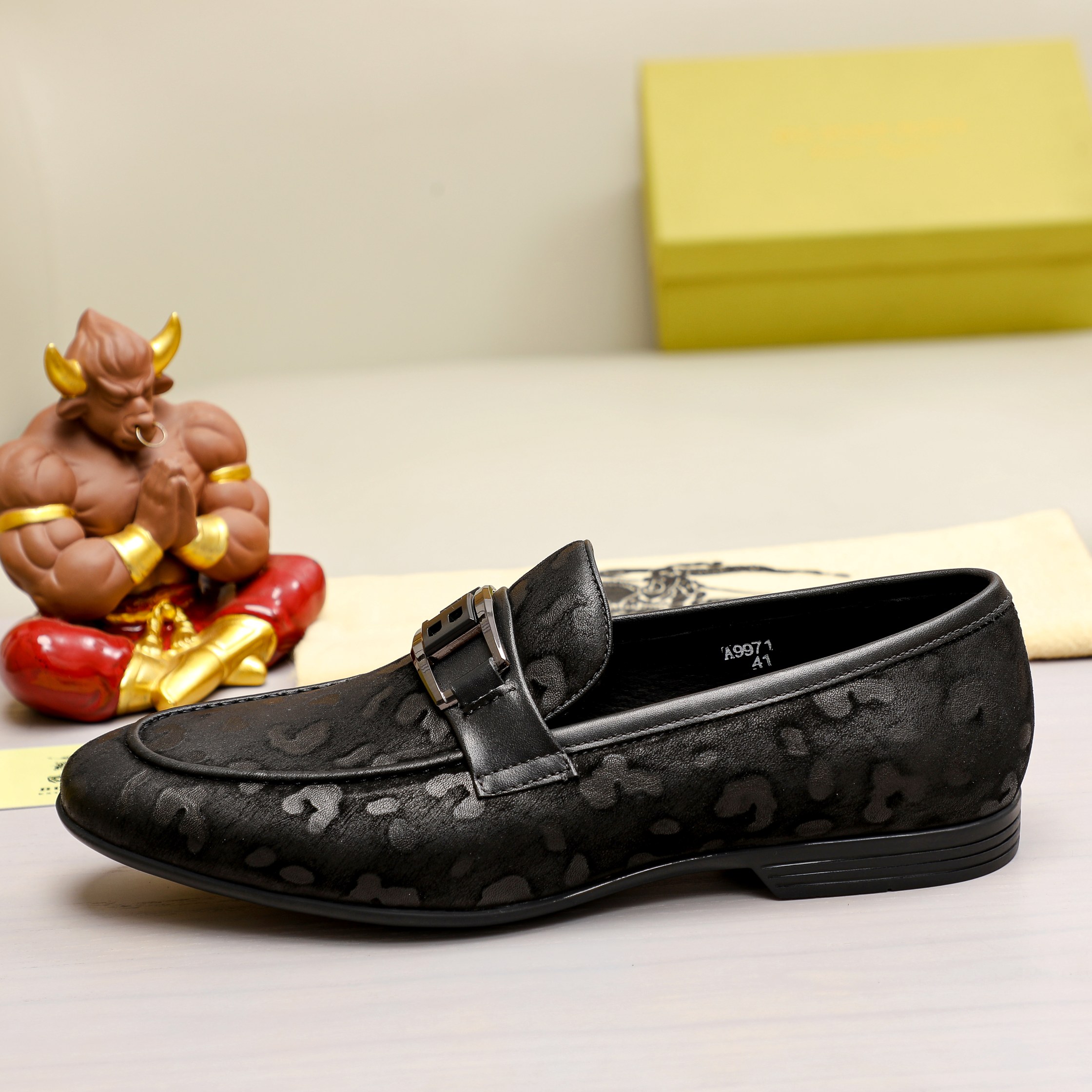 Burberry Mens Business Leather Shoes-0006 38-45
