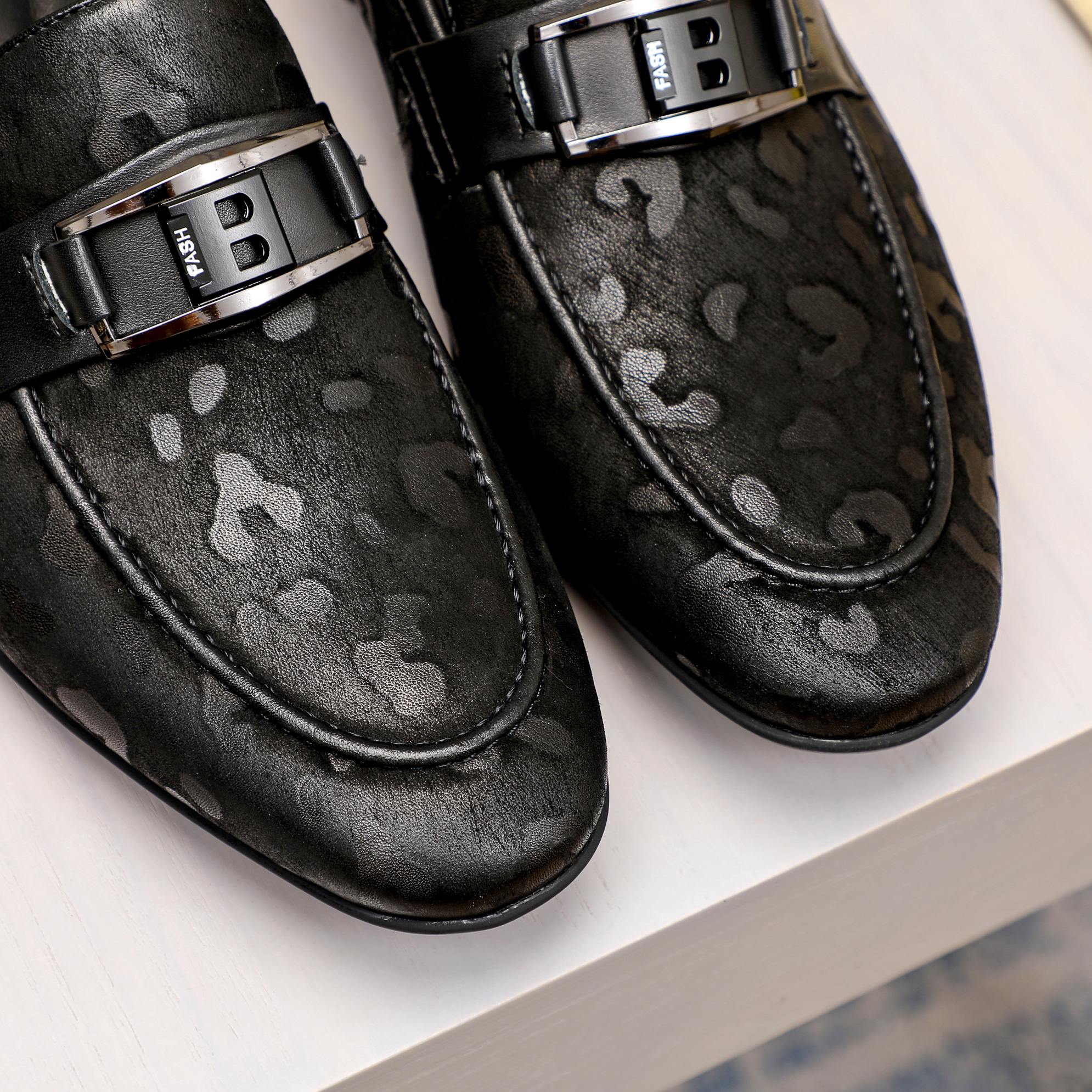 Burberry Mens Business Leather Shoes-0006 38-45