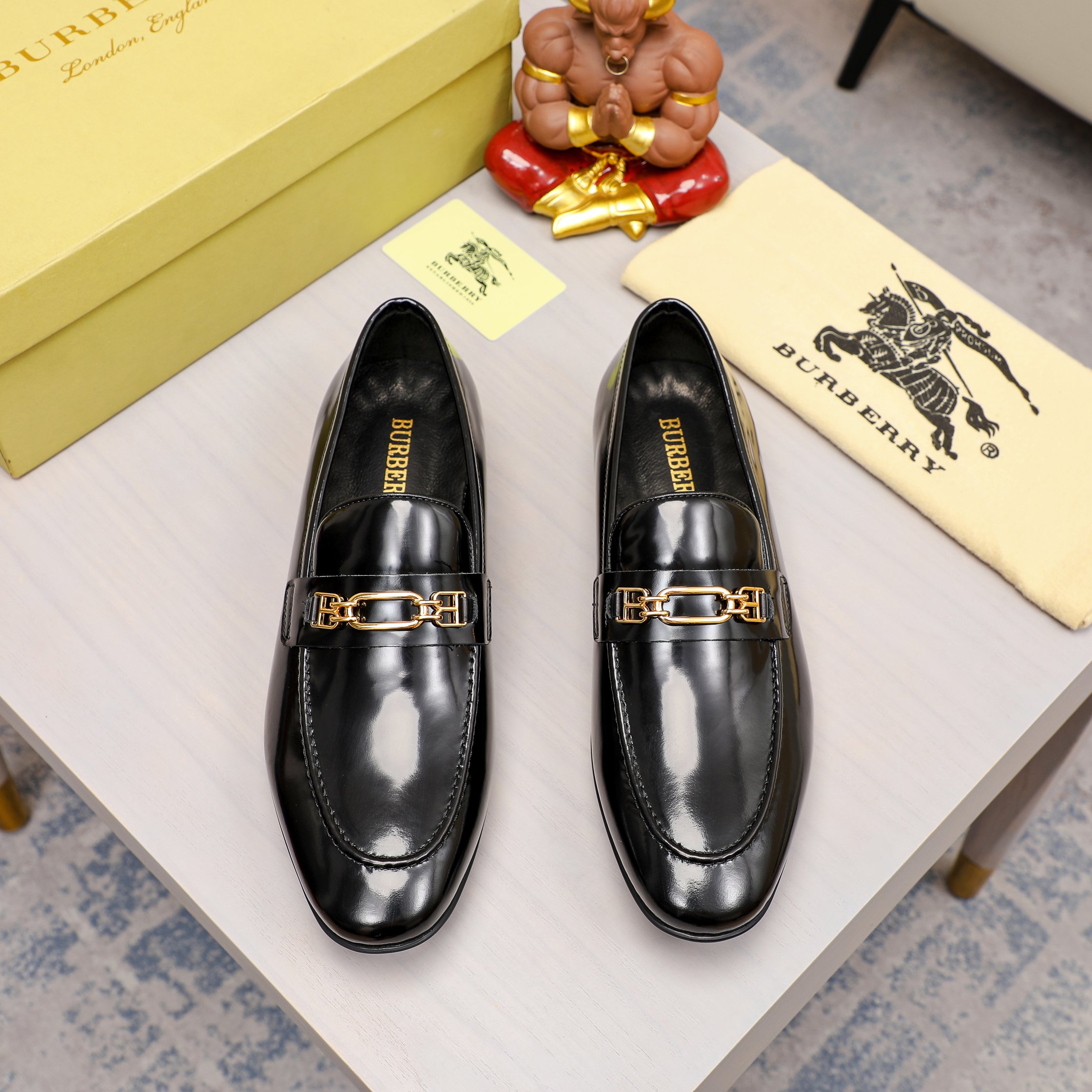 Burberry Mens Business Leather Shoes-0011 38-45