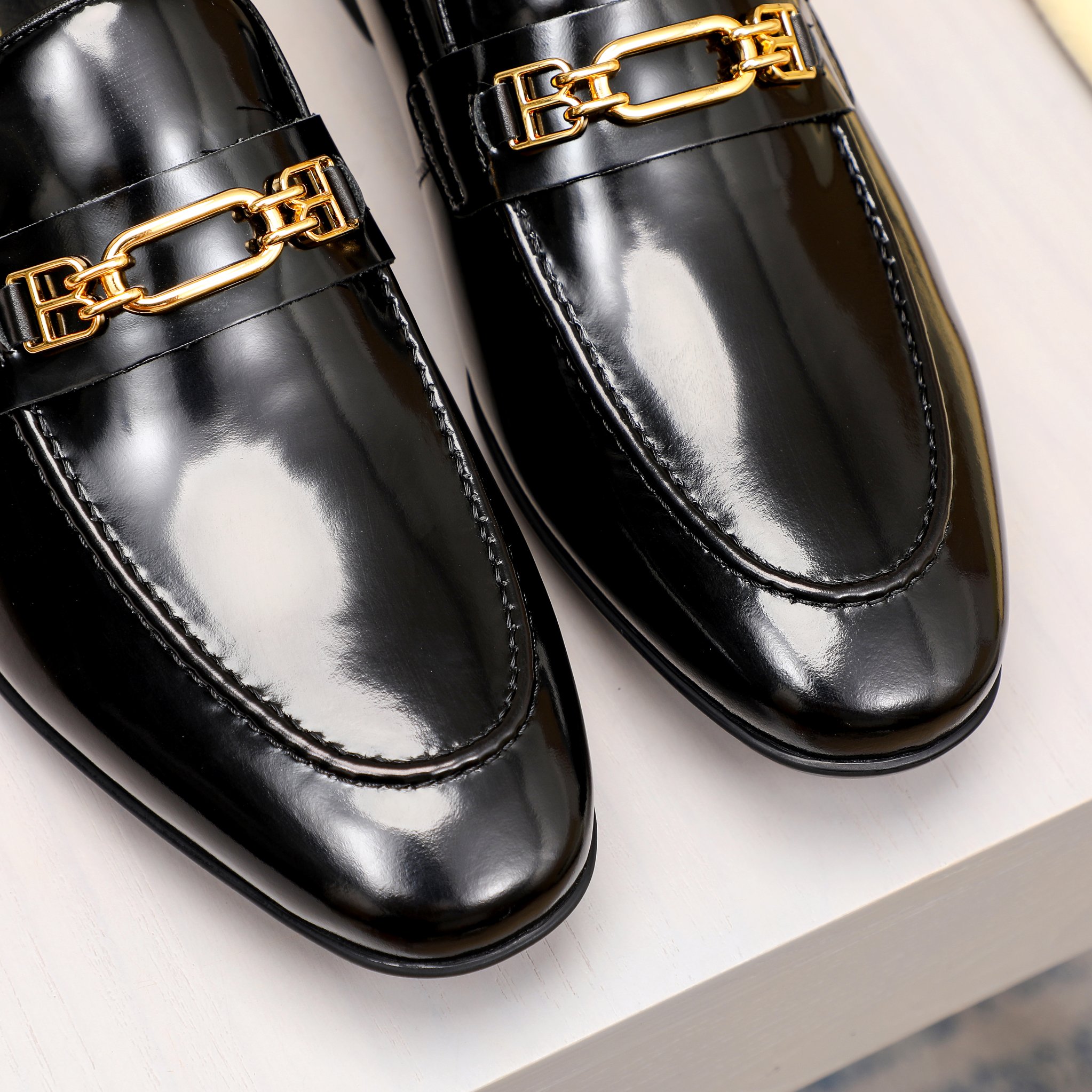 Burberry Mens Business Leather Shoes-0011 38-45