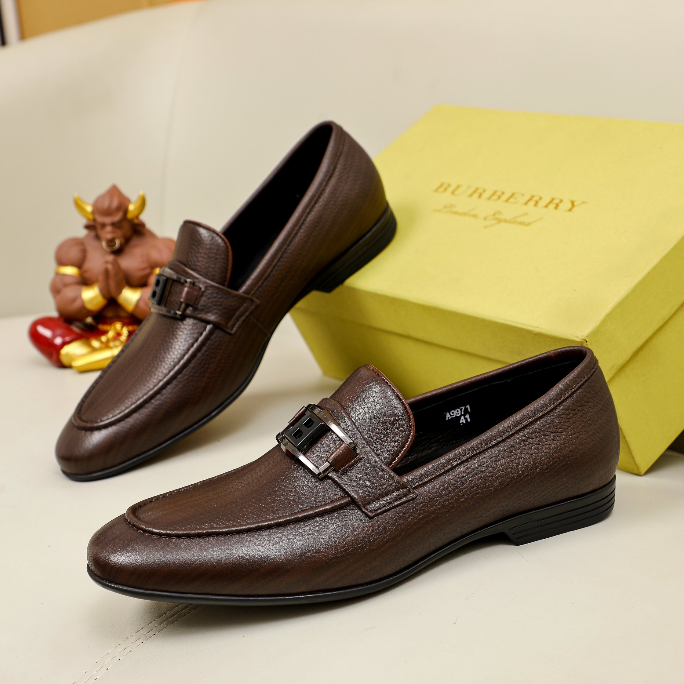 Burberry Mens Business Leather Shoes-0016 38-45