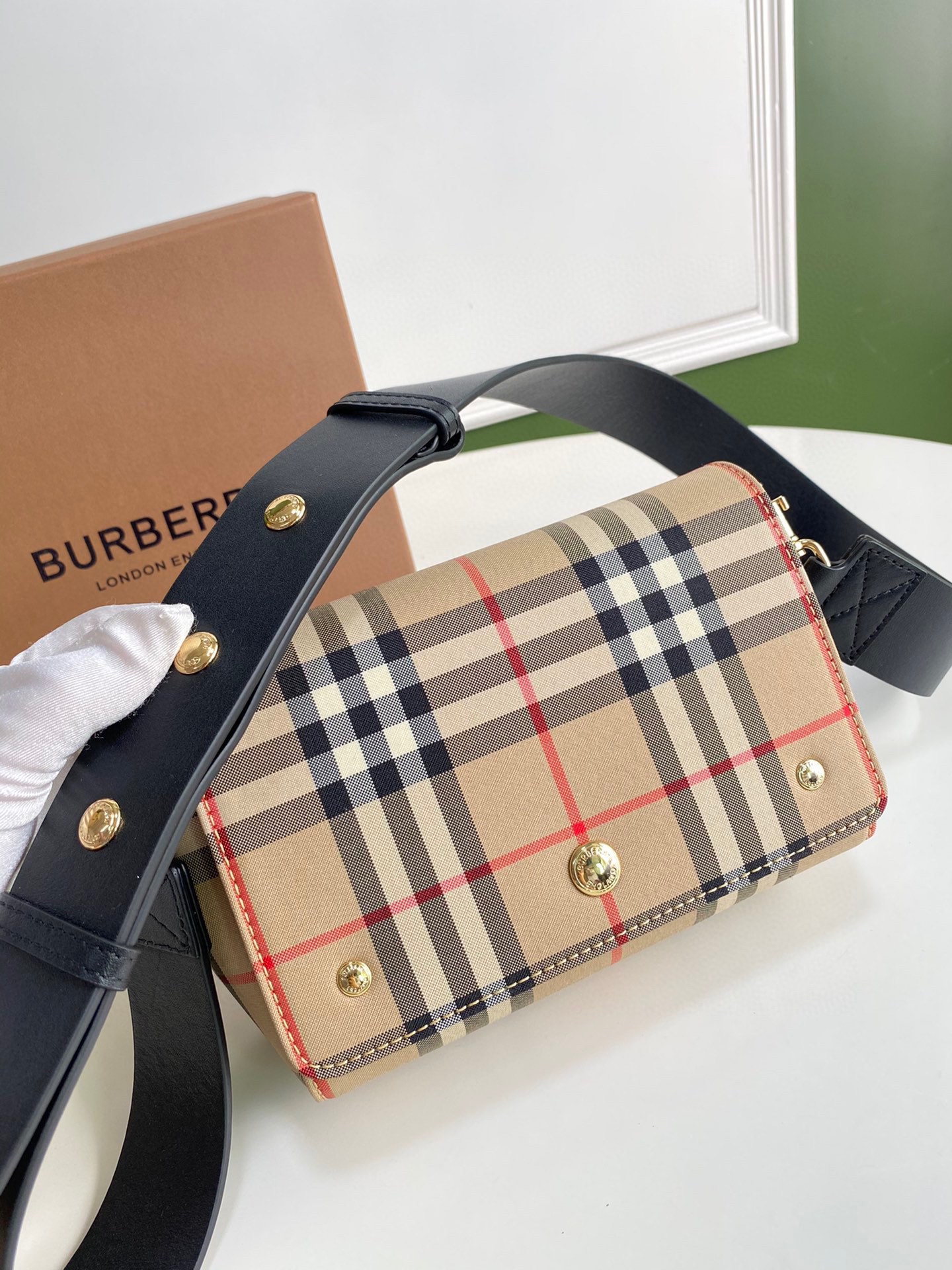 Burberry Vintage Check Crossbody Bag