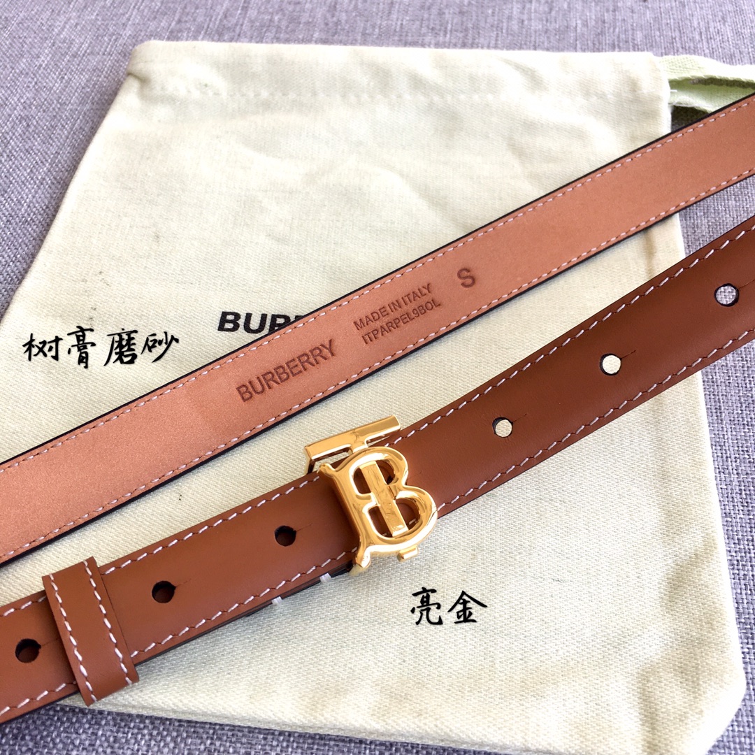 Burberry Women Leather Belt Width 2.0cm 026