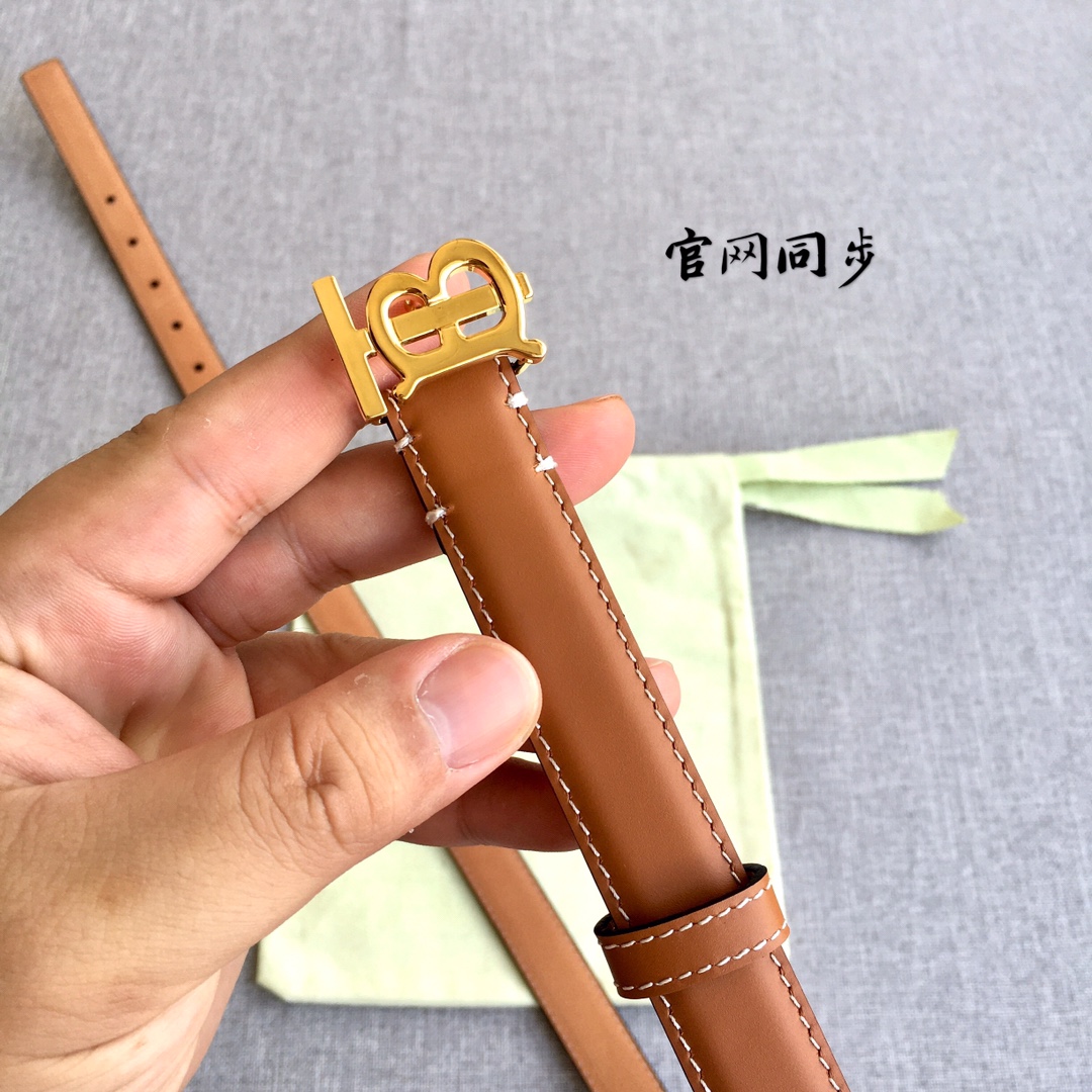 Burberry Women Leather Belt Width 2.0cm 026