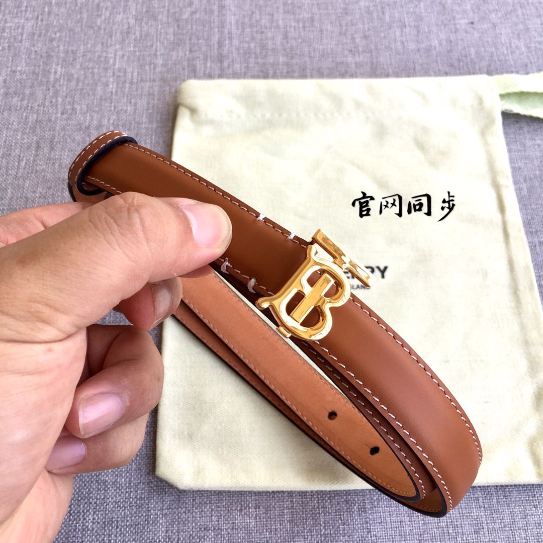 Burberry Women Leather Belt Width 2.0cm 026