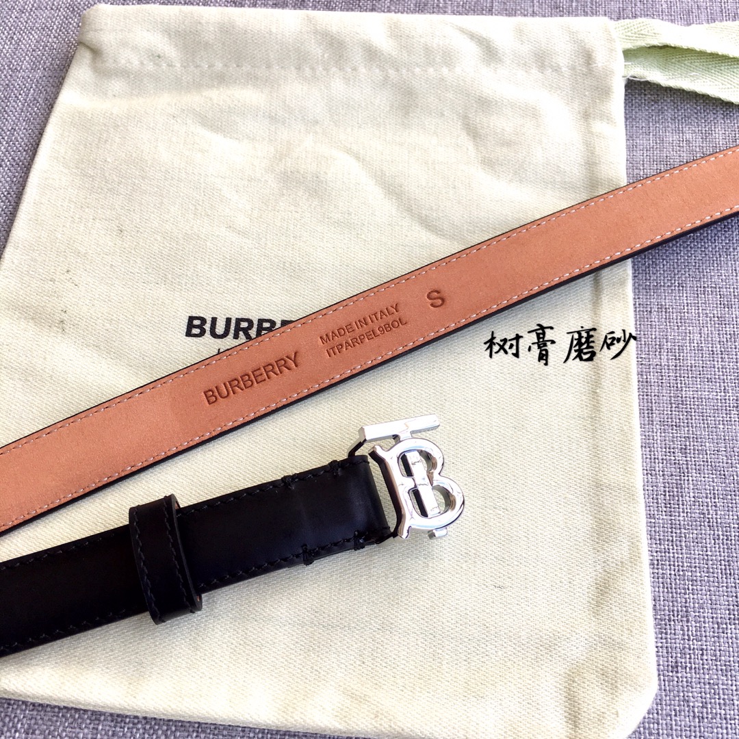 Burberry Women Leather Belt Width 2.0cm 027