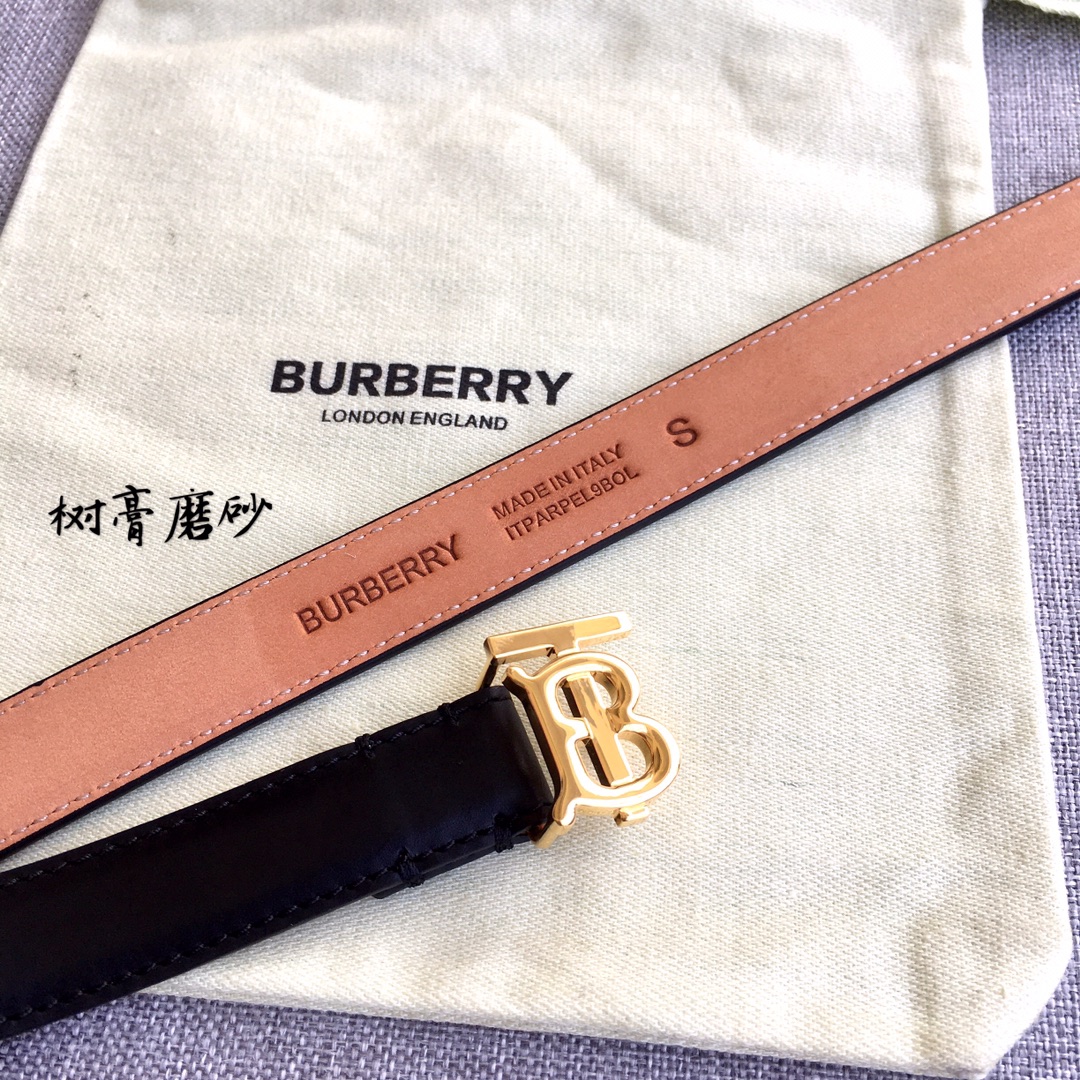 Burberry Women Leather Belt Width 2.0cm 028