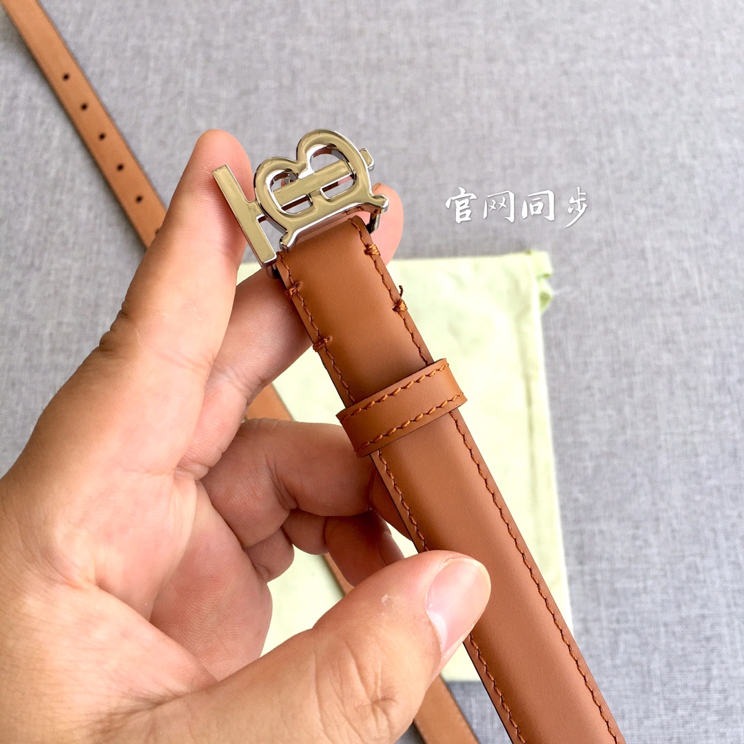 Burberry Women Leather Belt Width 2.0cm 029