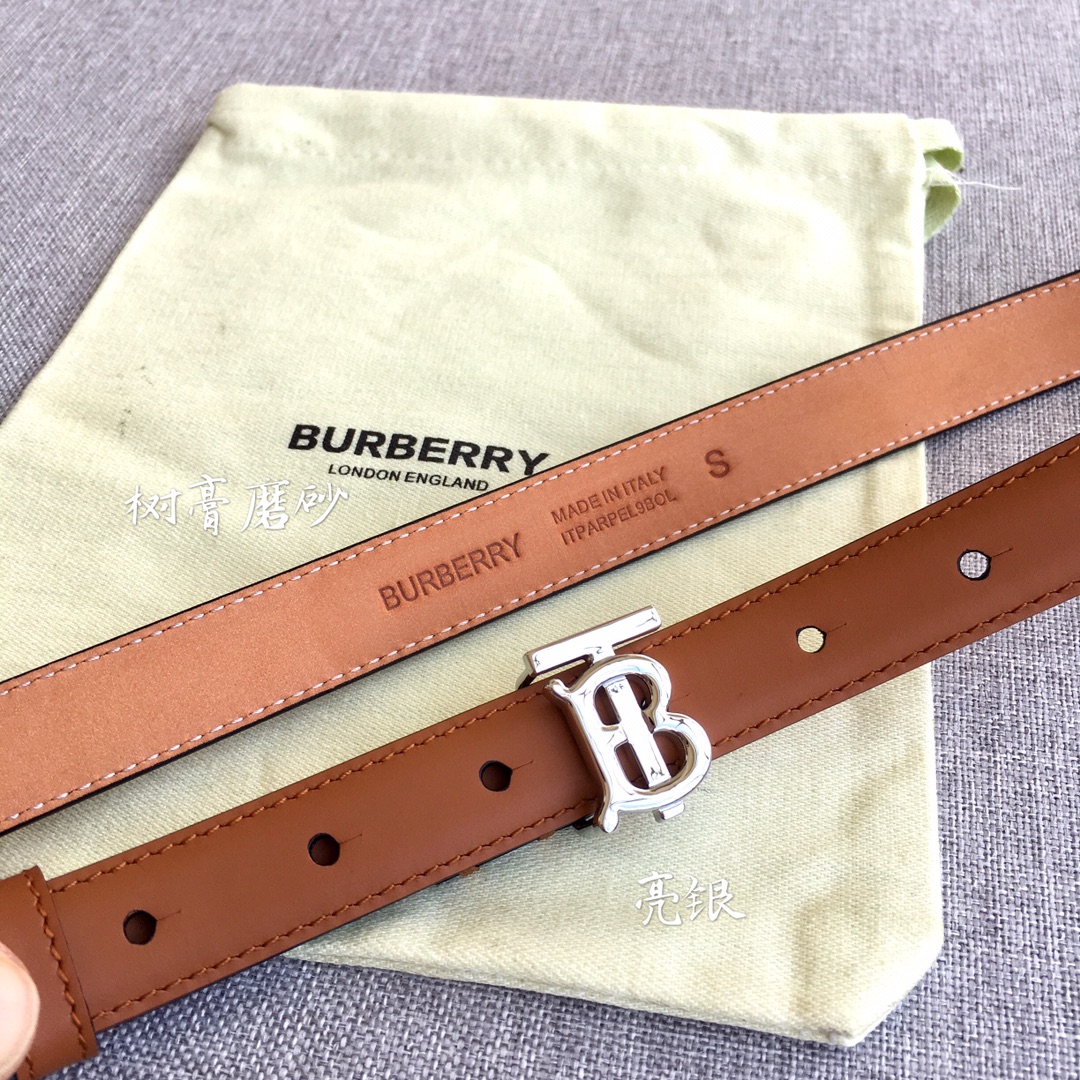 Burberry Women Leather Belt Width 2.0cm 029