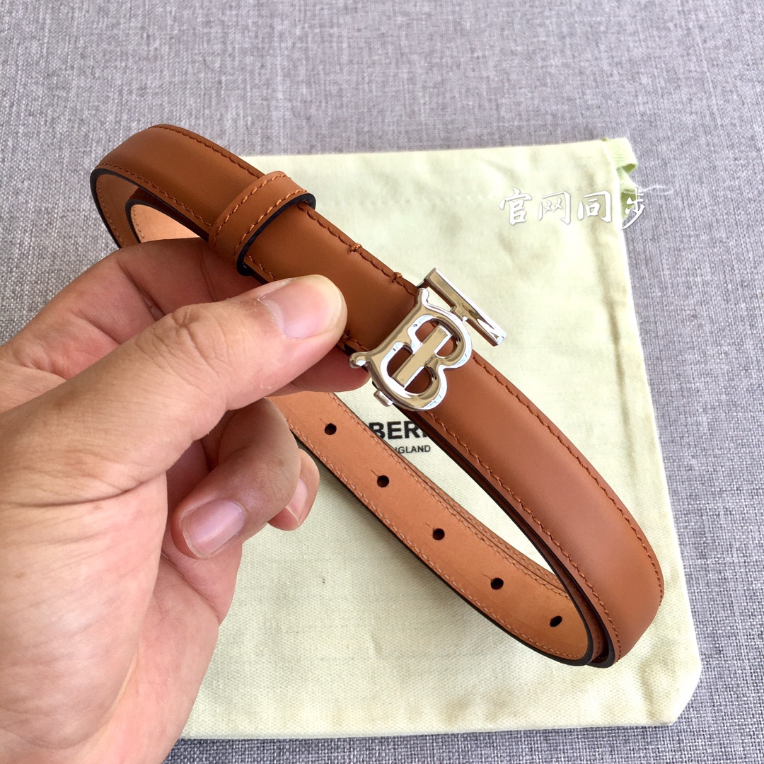 Burberry Women Leather Belt Width 2.0cm 029